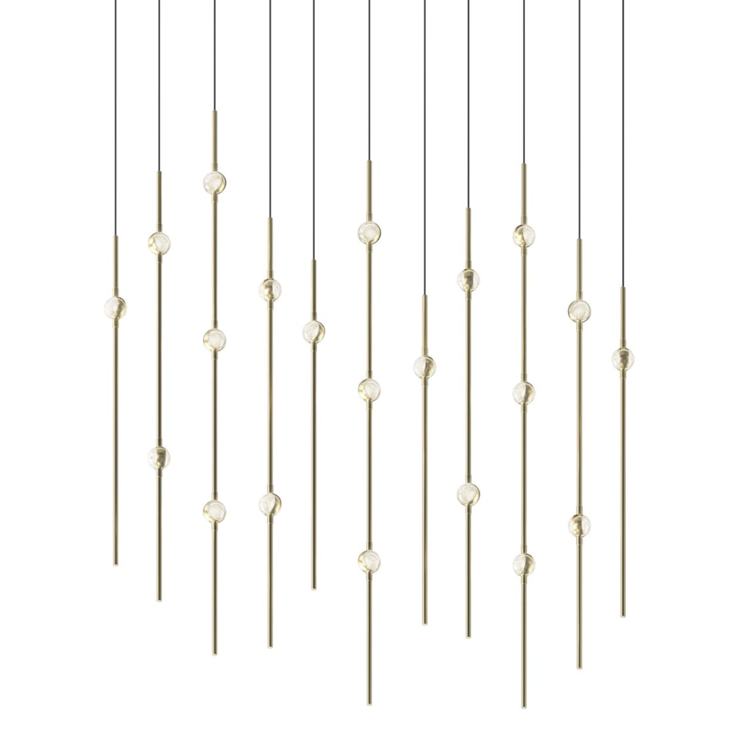 Sonneman Constellation Satin Brass 2016.38C Pendant