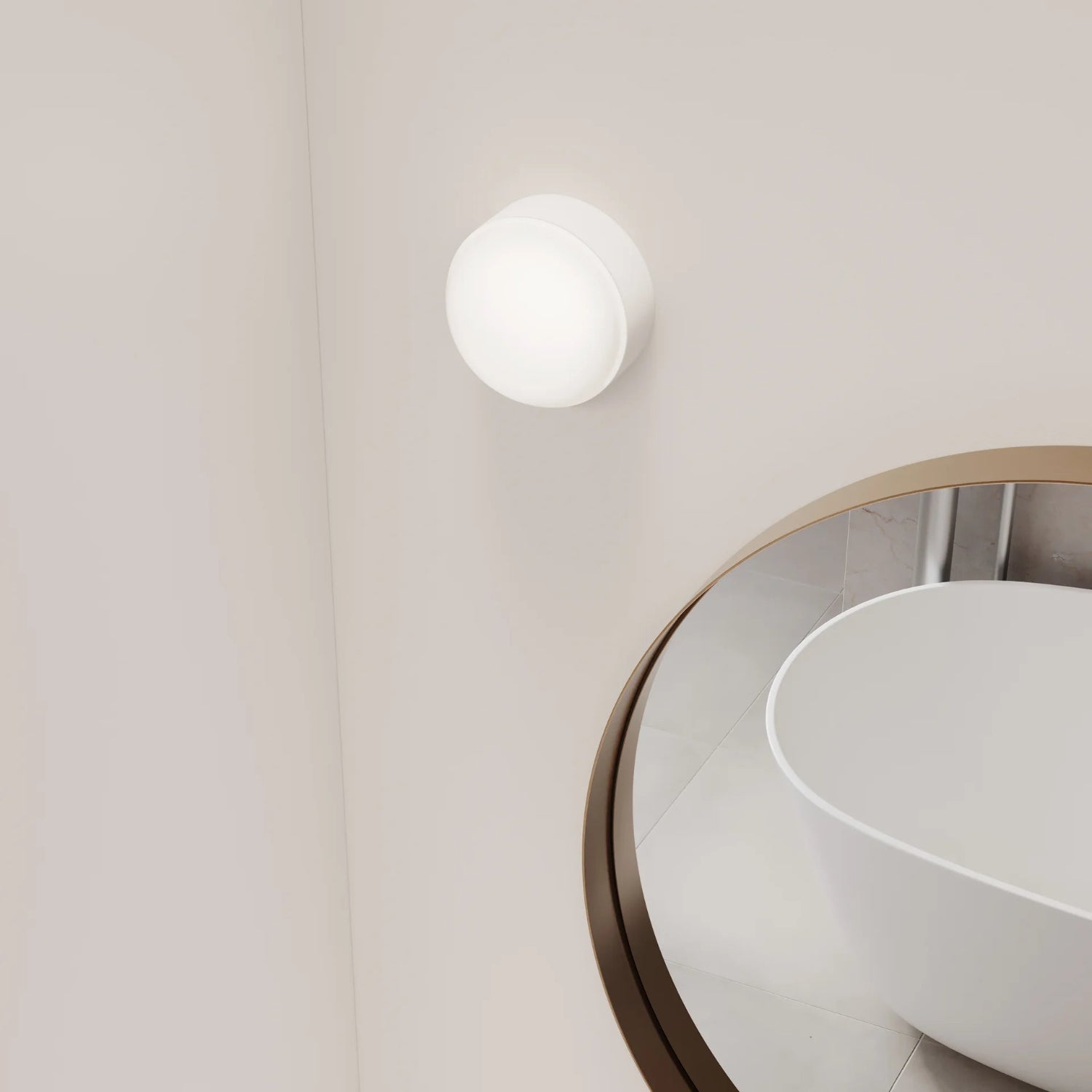 Sonneman Reals Texture White 7309.XX.DL.98-WL Surface Mount
