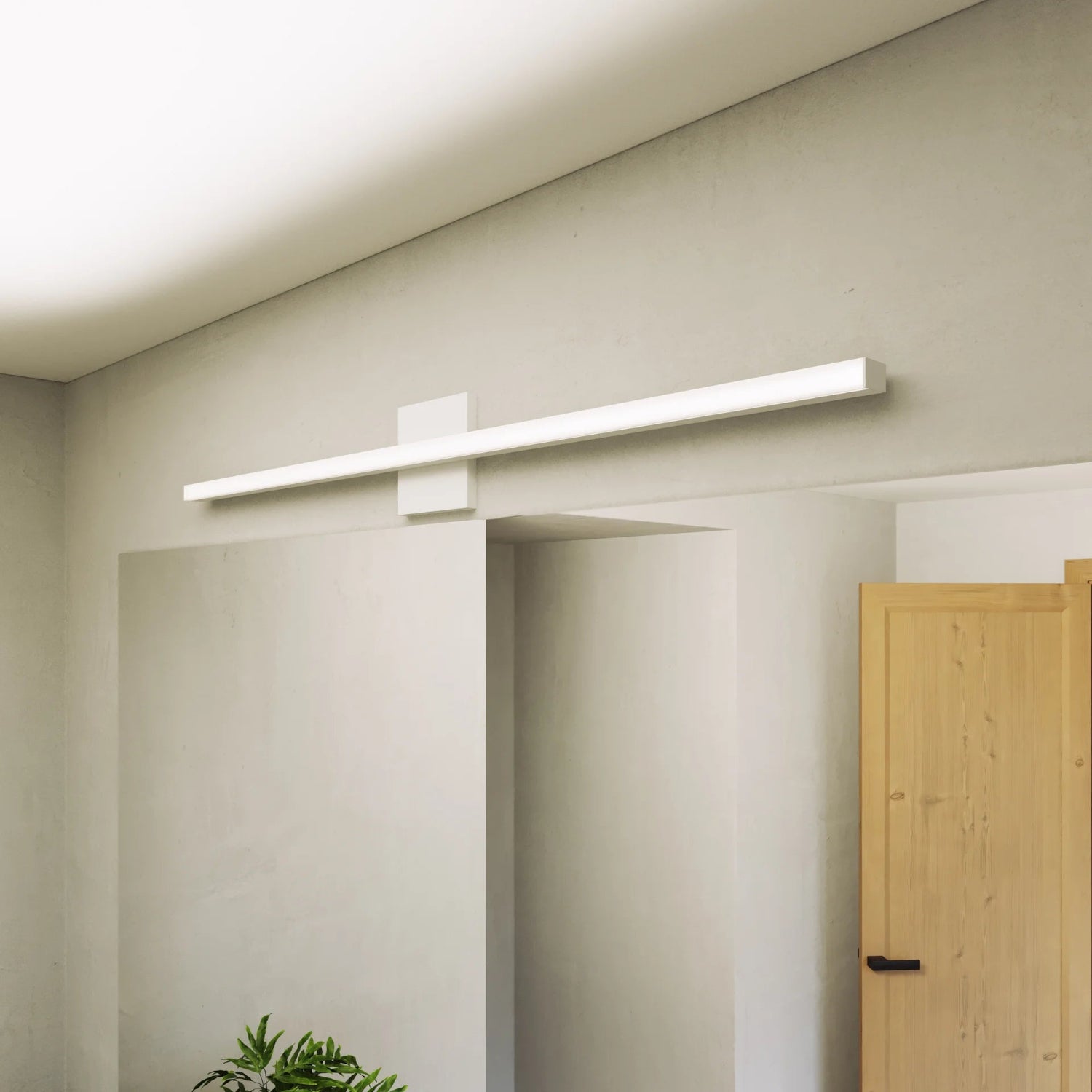 Sonneman Stix Satin White 2772.03 Bath And Vanity Light
