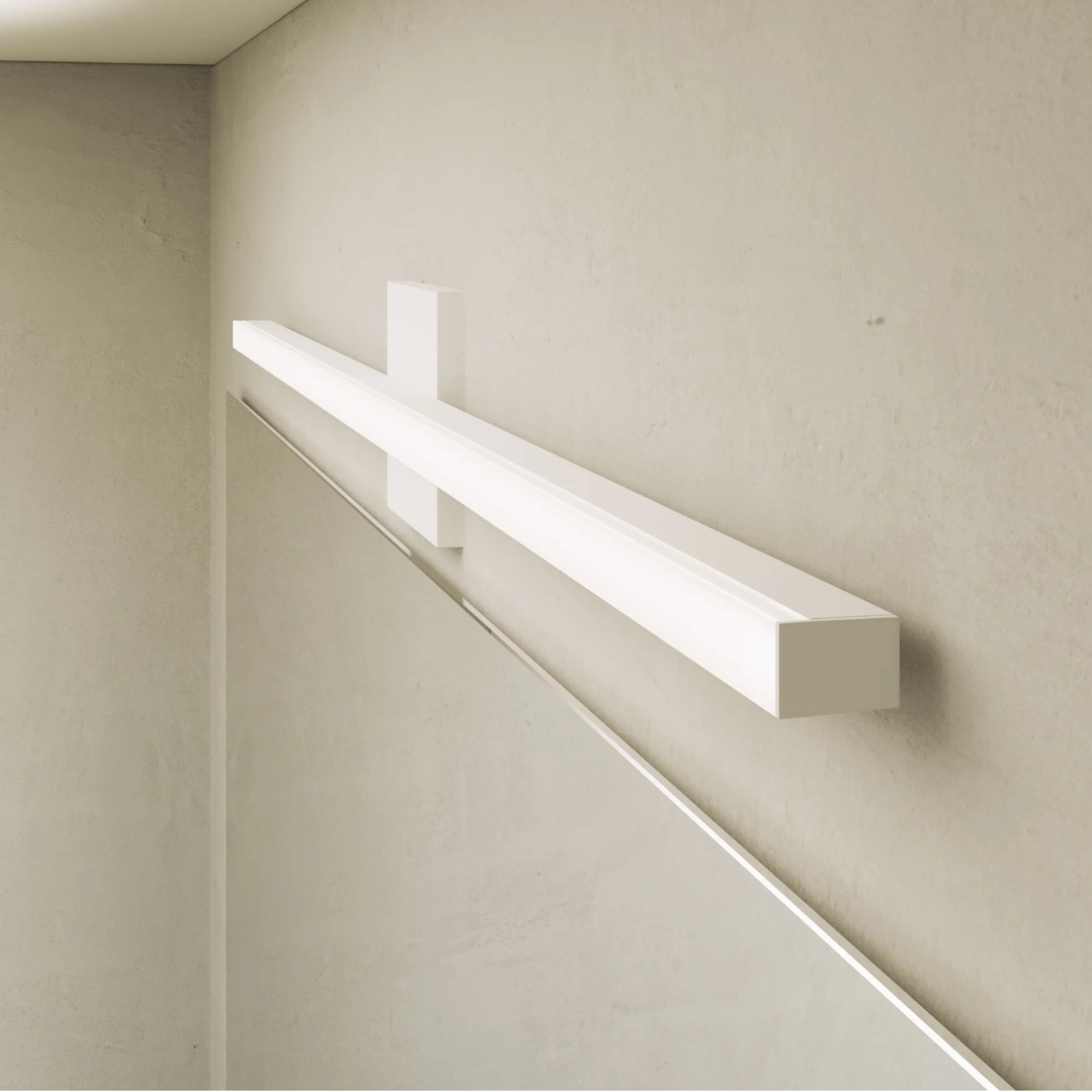 Sonneman Stix Satin White 2772.03 Bath And Vanity Light