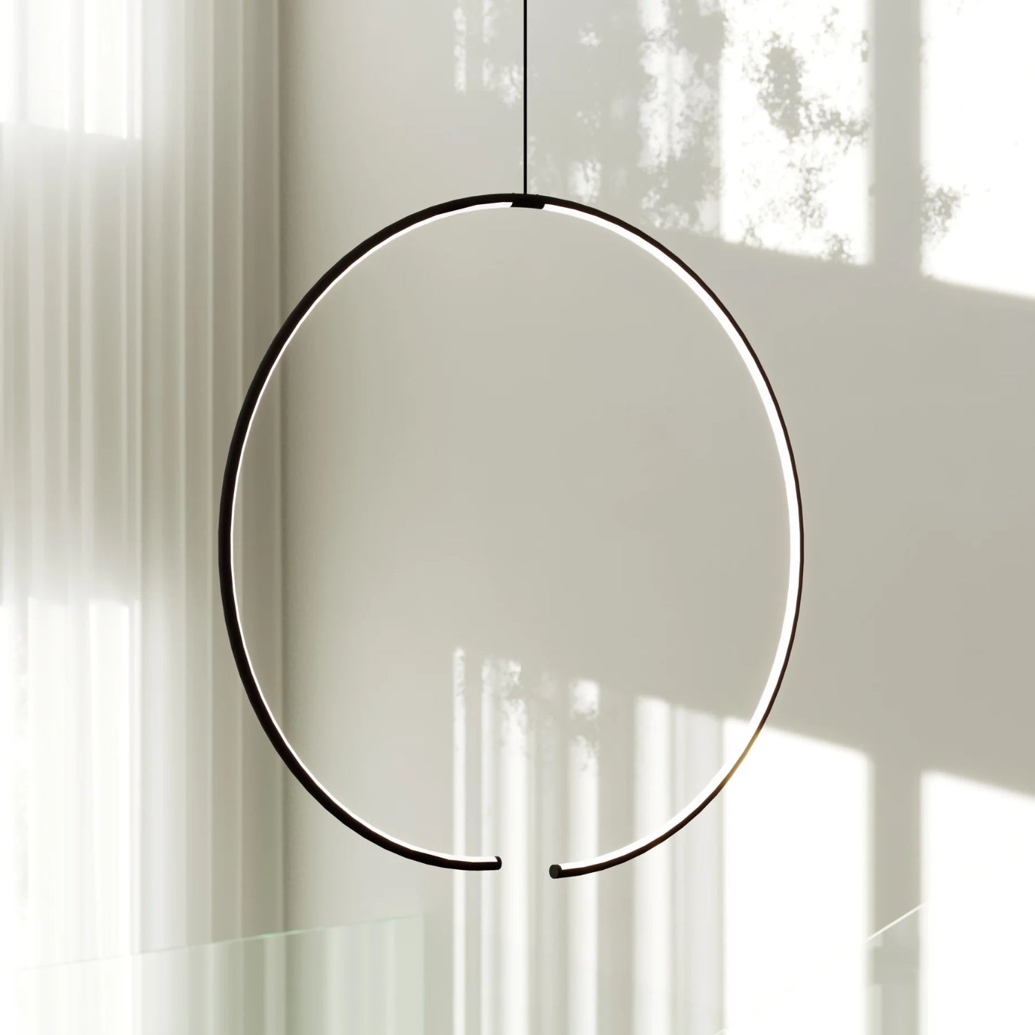 Sonneman Torc Satin Black 3151.25 Pendant