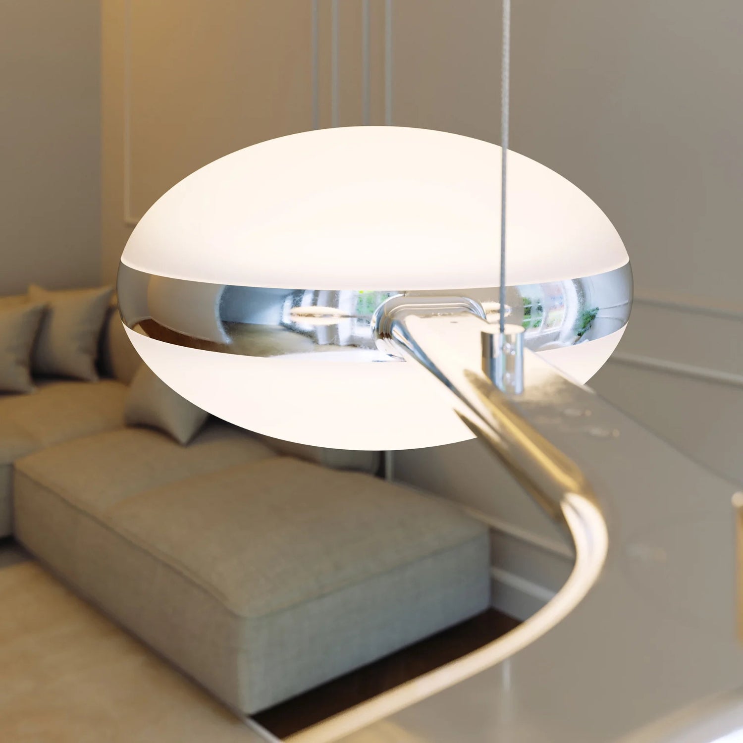 Sonneman Pillows Polished Chrome 3612.01 Pendant