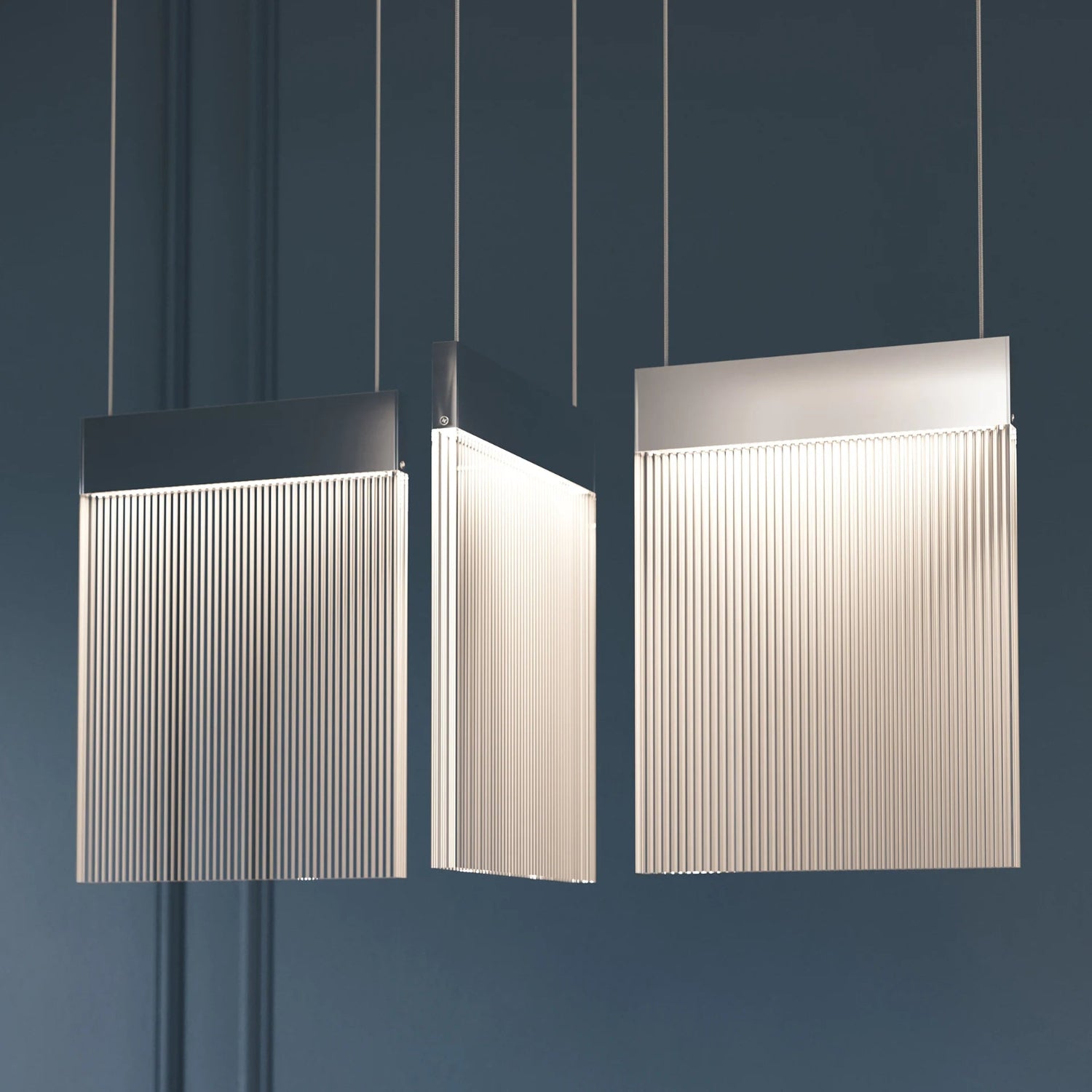 Sonneman V Panels Polished Chrome 3096.01 Pendant