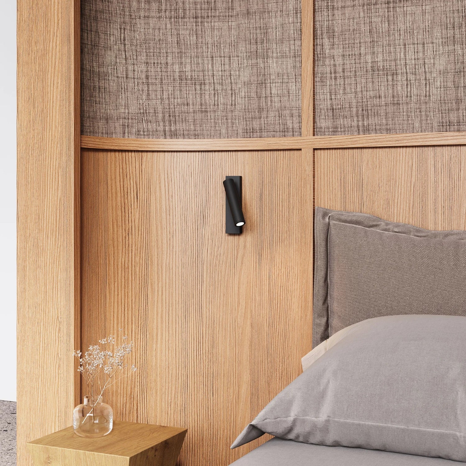 Sonneman Haim Texture Black 3360.97 Wall Sconce
