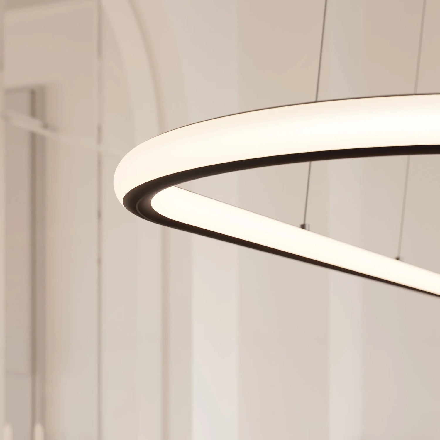Sonneman Luna Satin Black 2243.25 Pendant