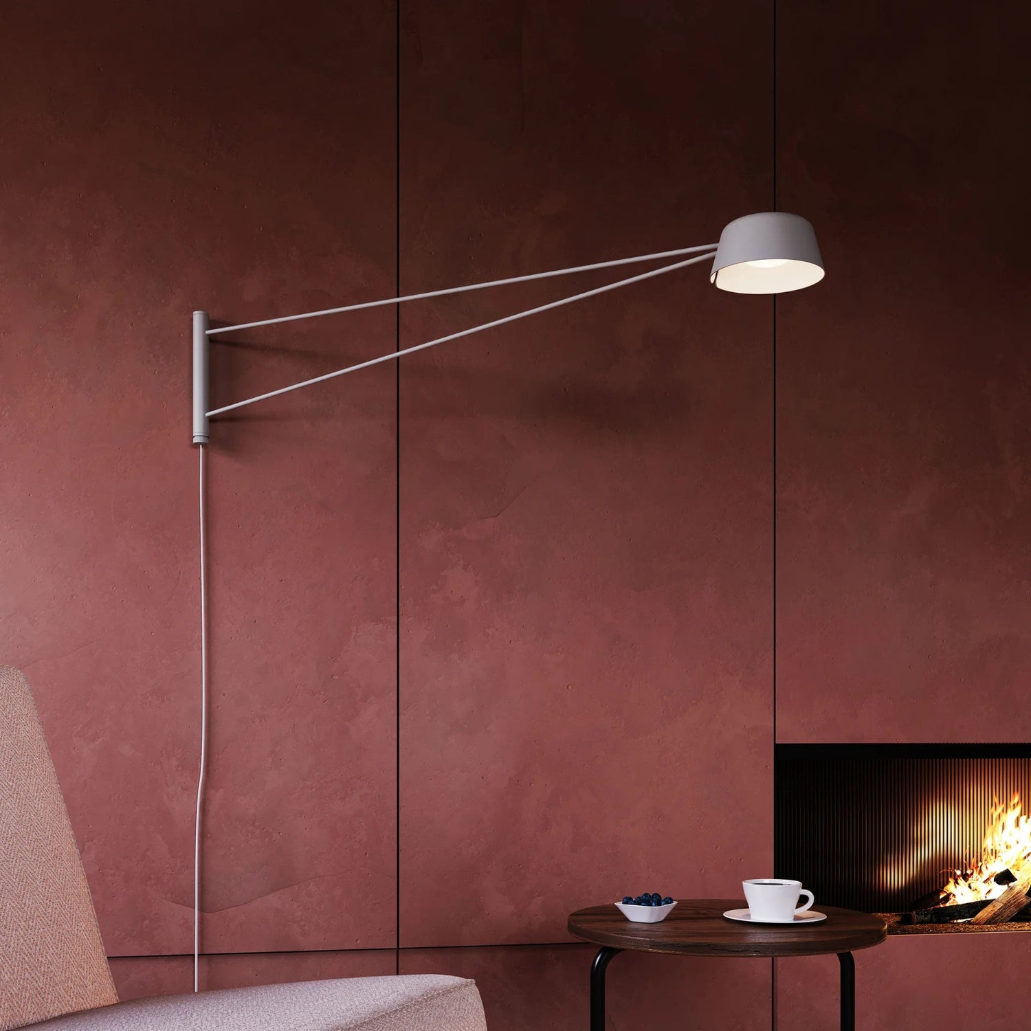 Sonneman Ray Warm Gray 2031.17 Wall Sconce