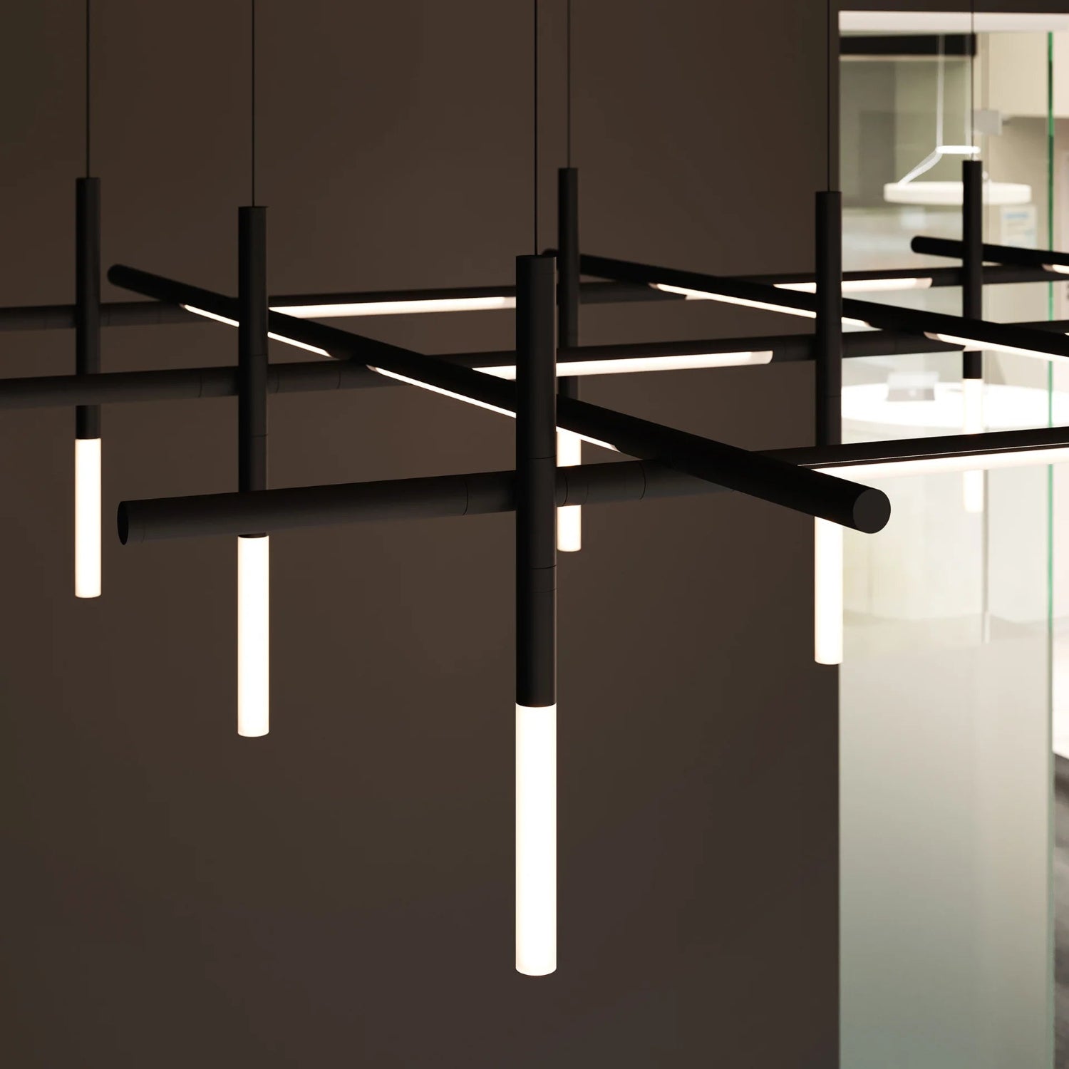 Sonneman Labyrinth Satin Black 2105.25 Pendant