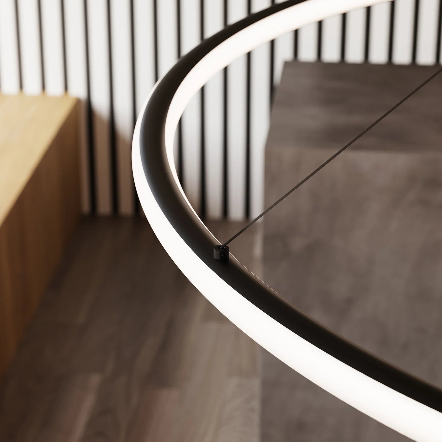 Sonneman Luna Satin Black 2235.25 Pendant