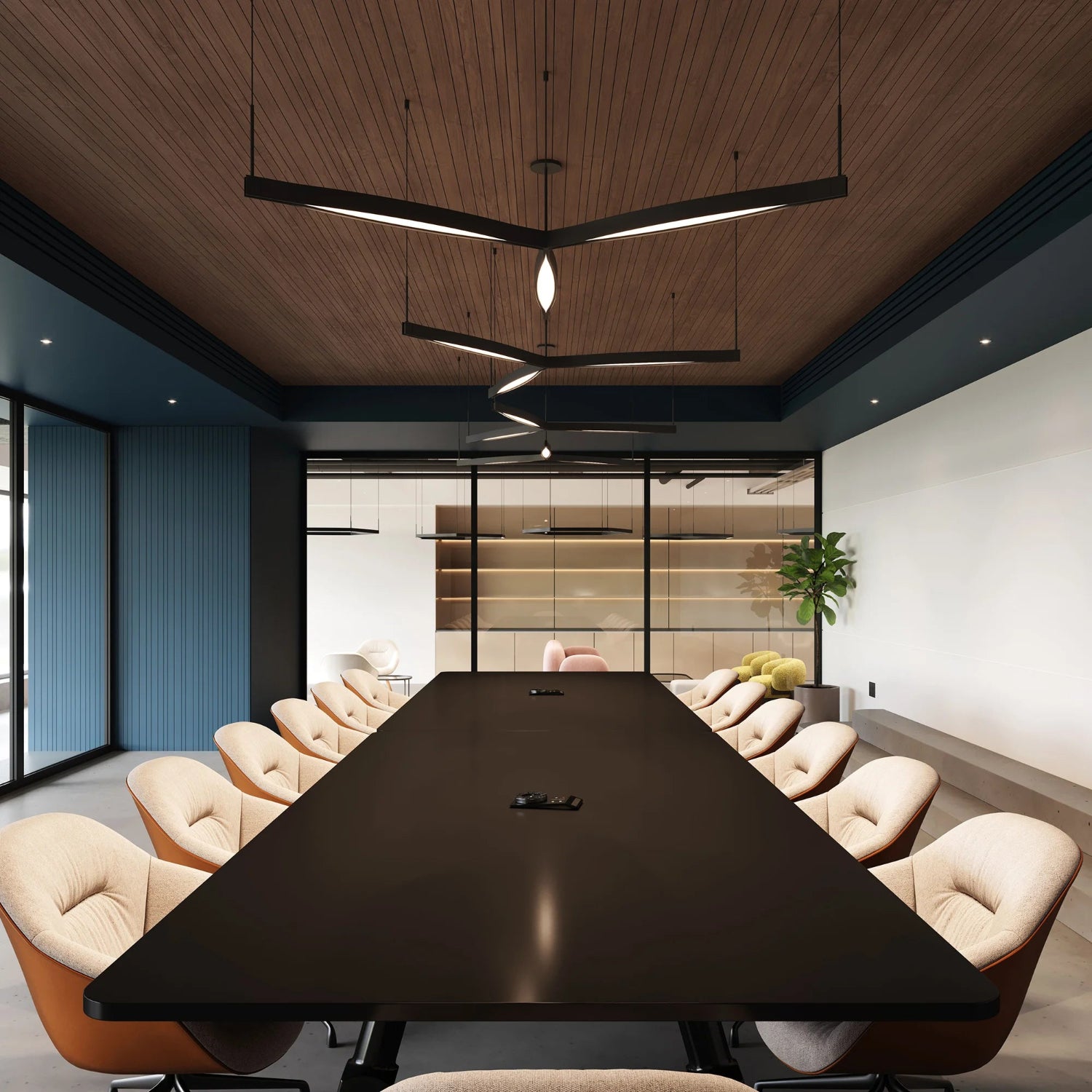 Sonneman Ola Satin Black 22QKCT01120PHA Pendant