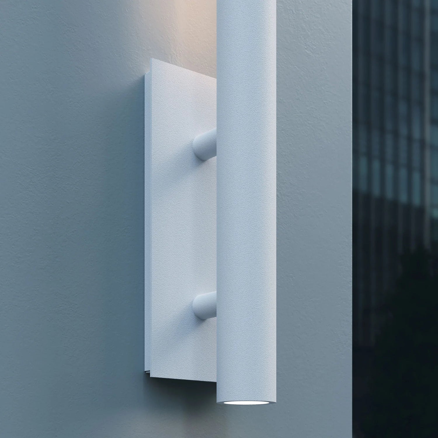 Sonneman Flue Texture White 7480.98-WL Wall Sconce