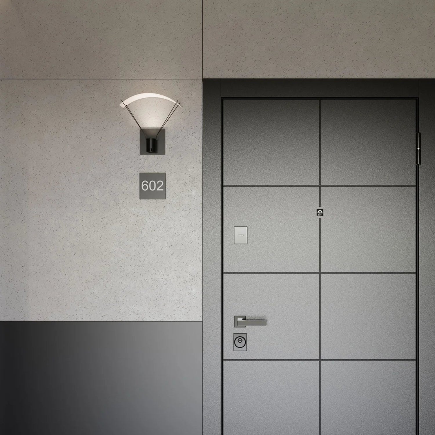 Sonneman Suspenders Satin Black SLS0213 Wall Sconce