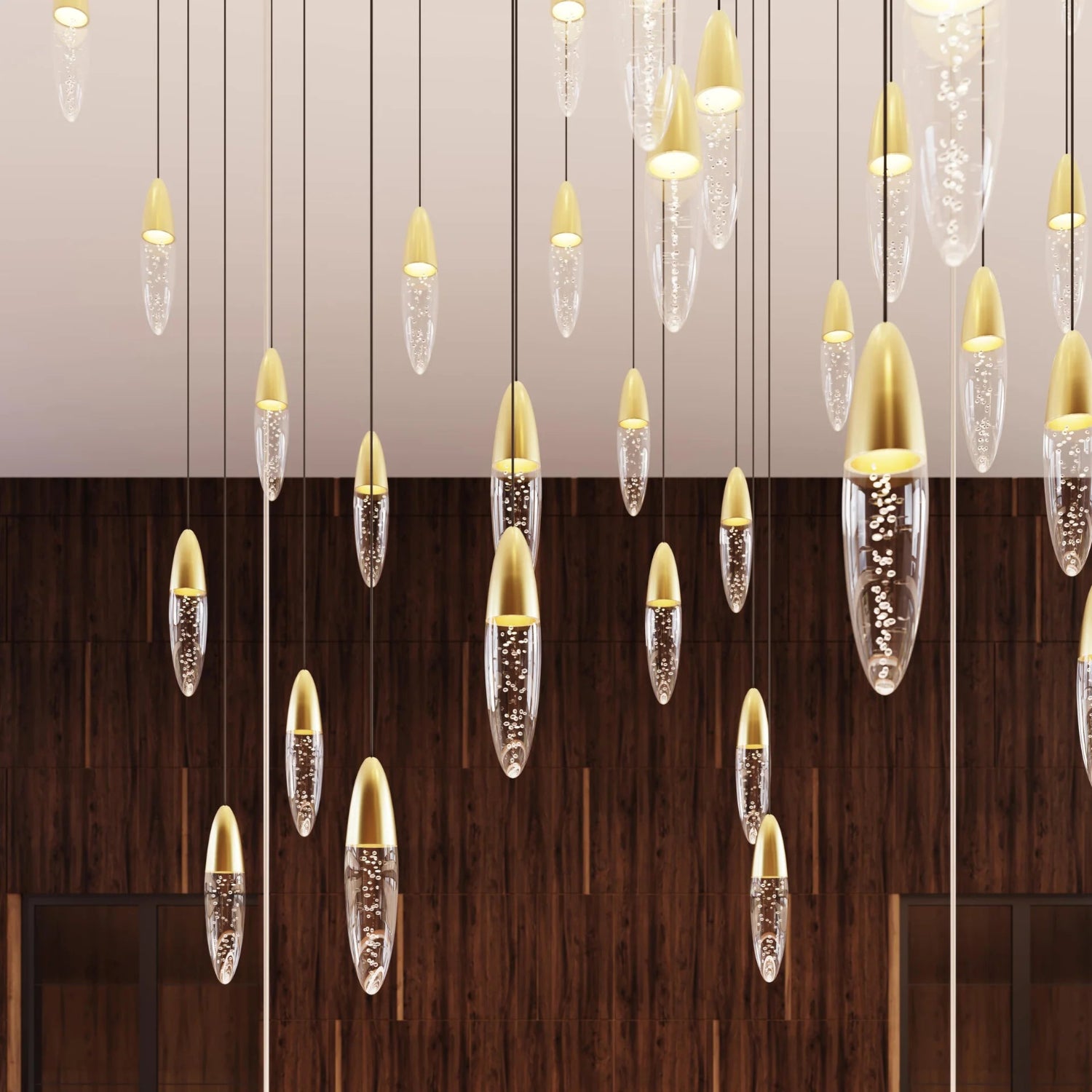 Sonneman Sultana Satin Brass 4164.38 Pendant