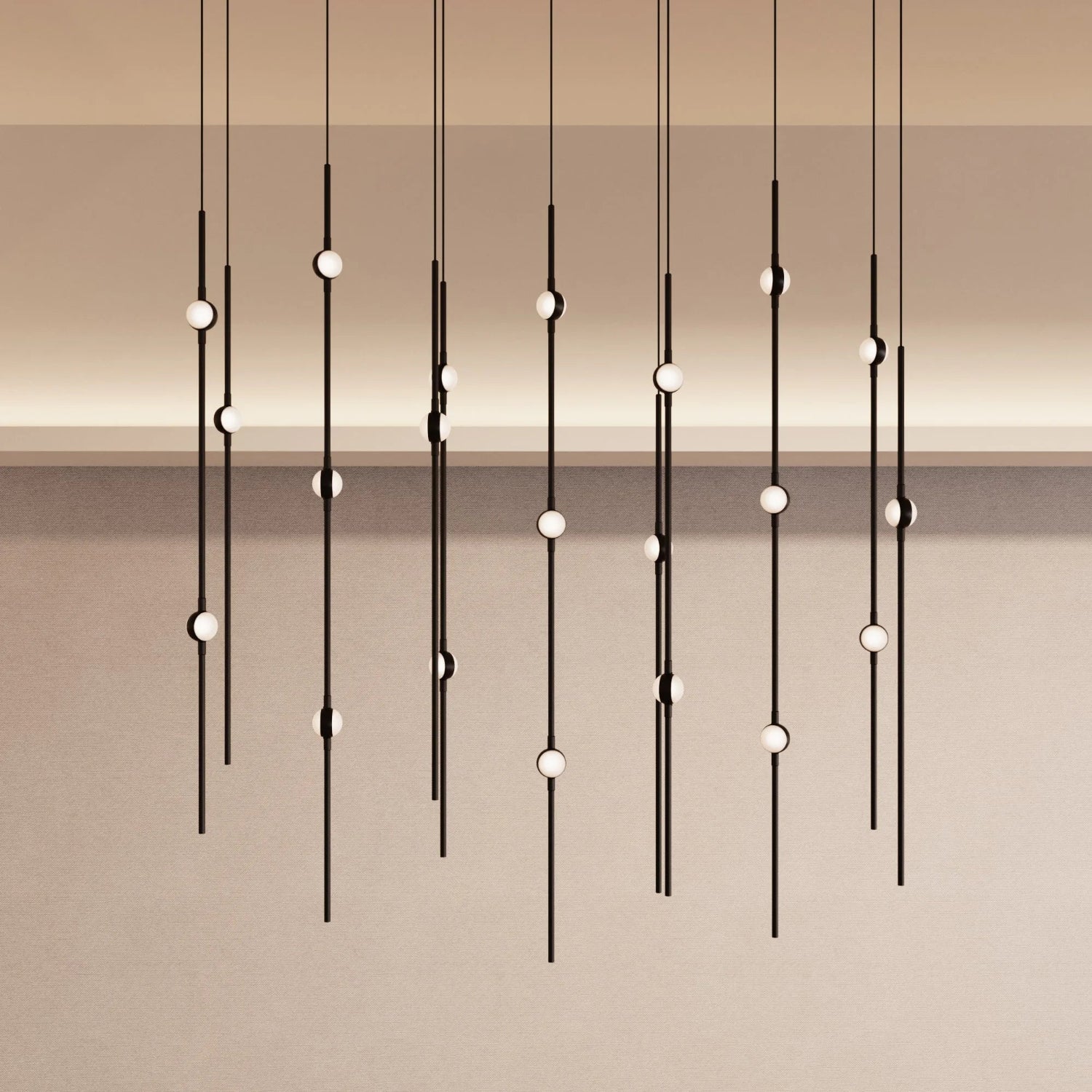Sonneman Constellation Espresso Black 2016.33C Pendant