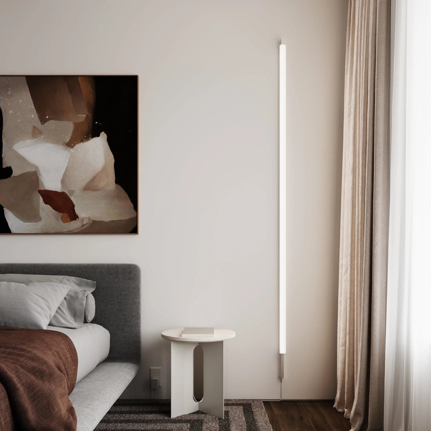 Sonneman Keel Bright Satin Aluminum 3822.16 Wall Sconce