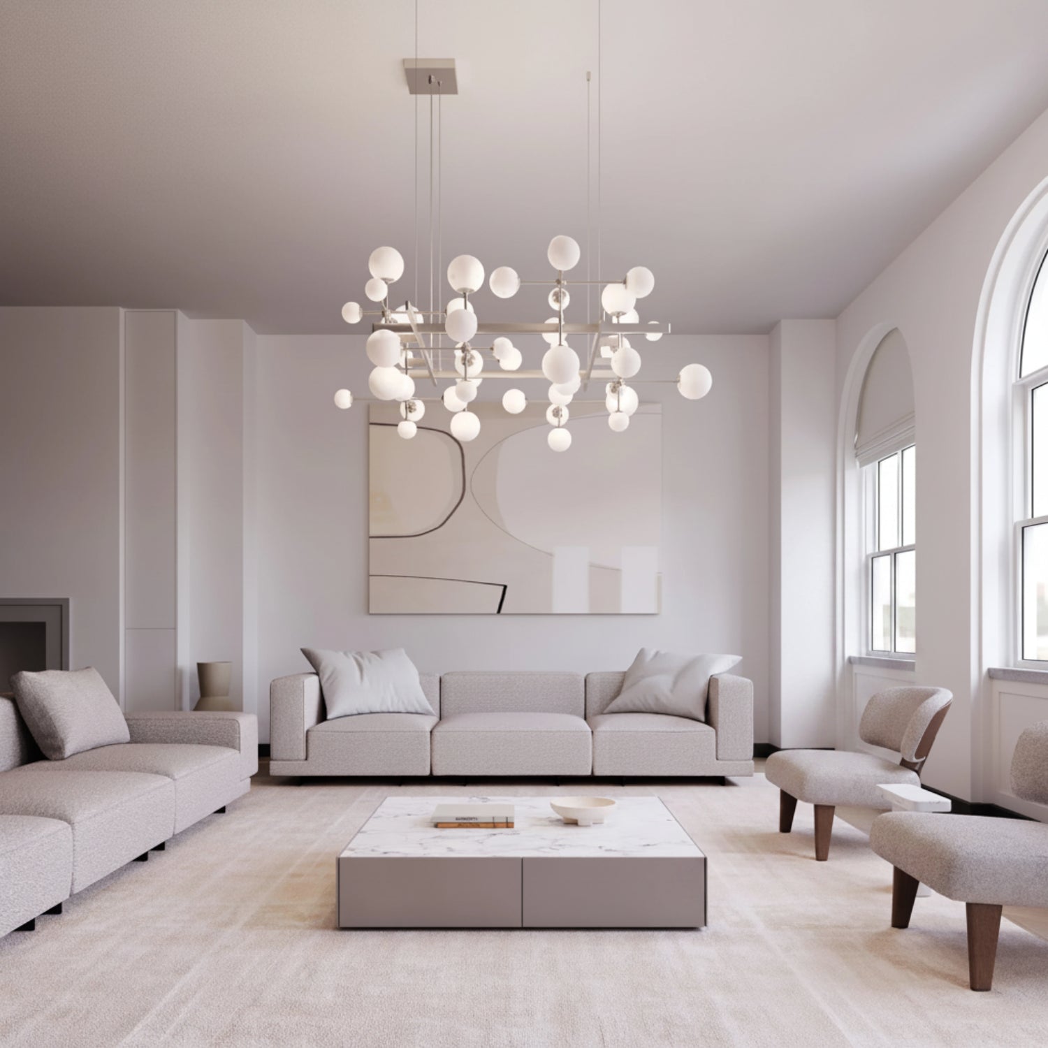 Sonneman Nebula Satin Nickel 2065.13 Pendant