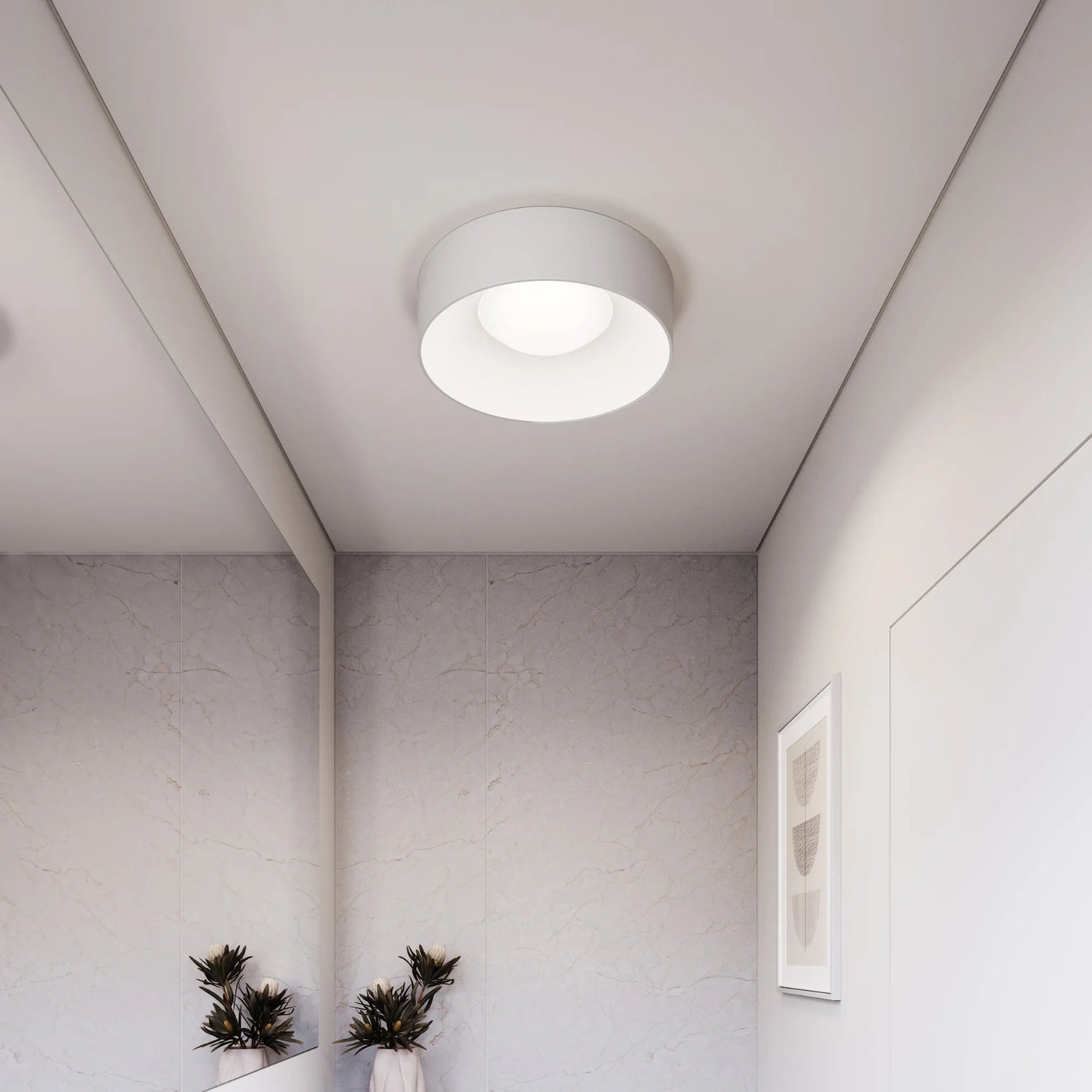 Sonneman Ilios Satin White 3736.03 Surface Mount