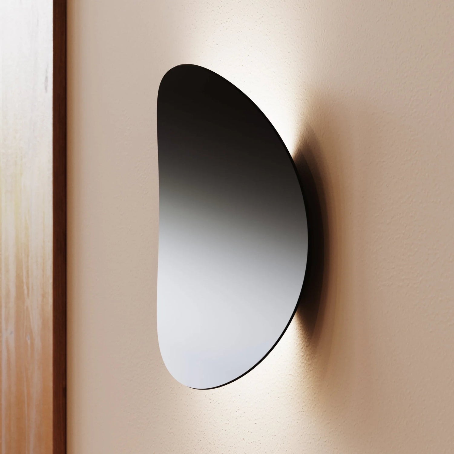 Sonneman Malibu Discs Satin Black 1761.25 Wall Sconce