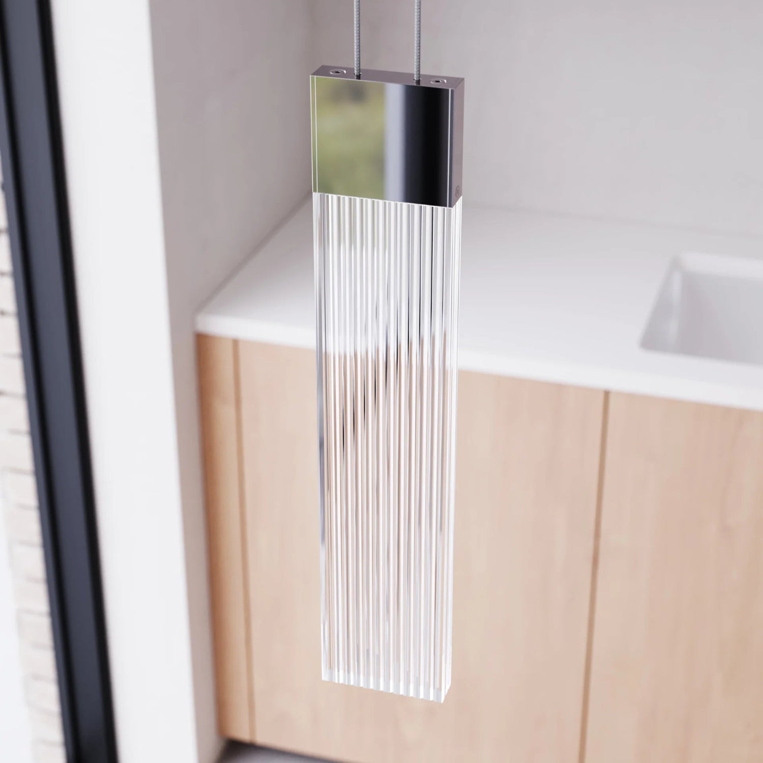 Sonneman V Panels Polished Chrome 3091.01 Pendant