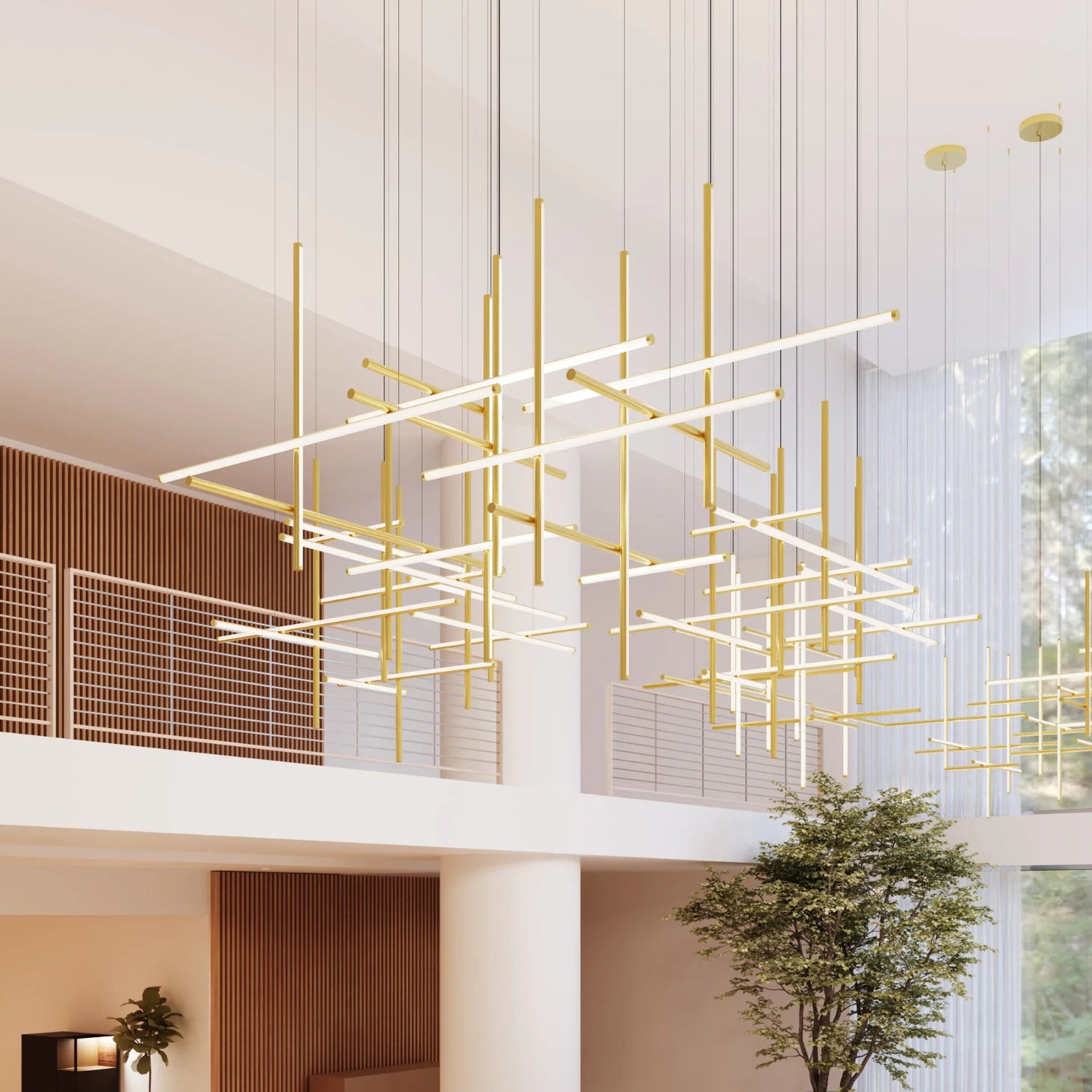 Sonneman Labyrinth Brass 2109.14 Pendant