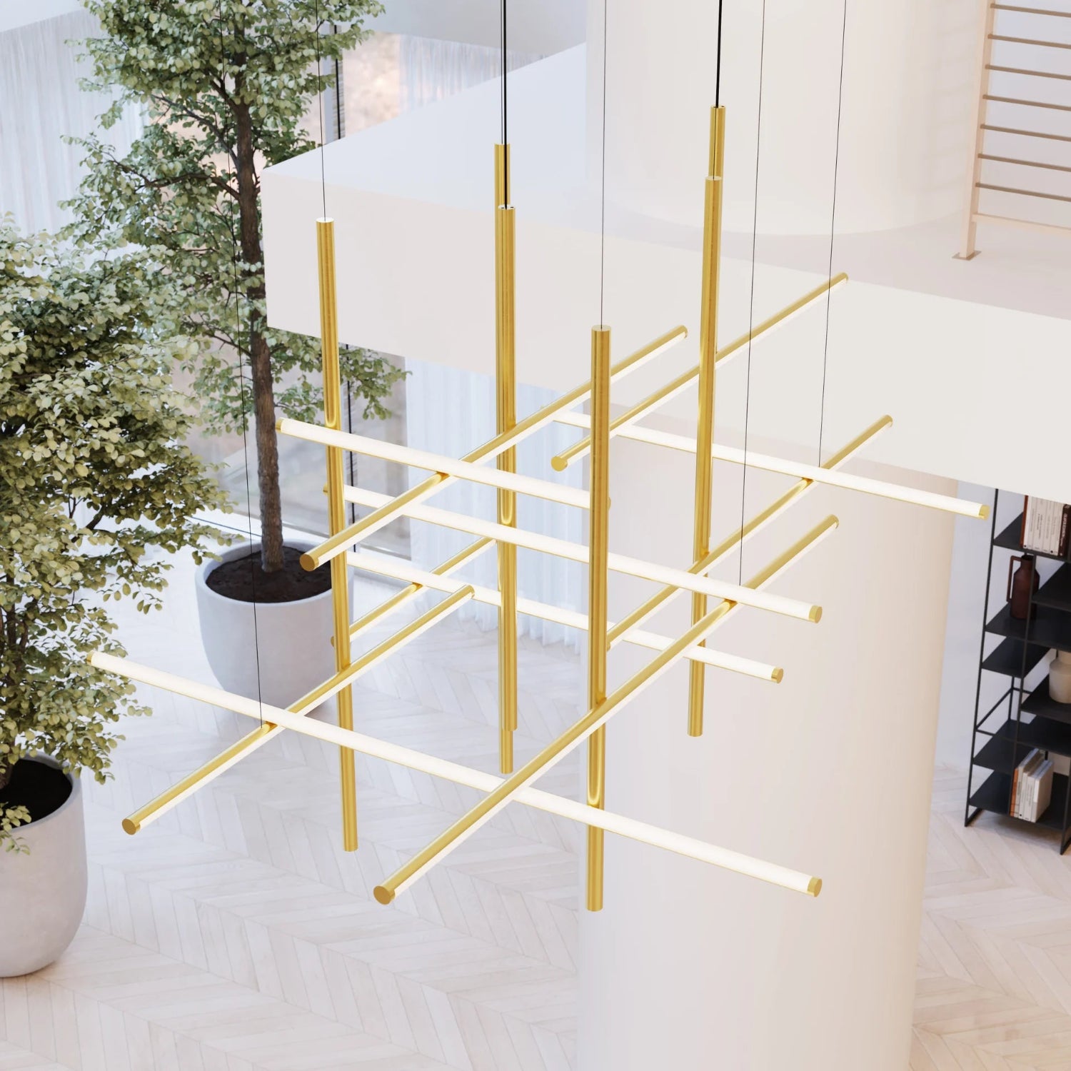 Sonneman Labyrinth Brass 2109.14 Pendant