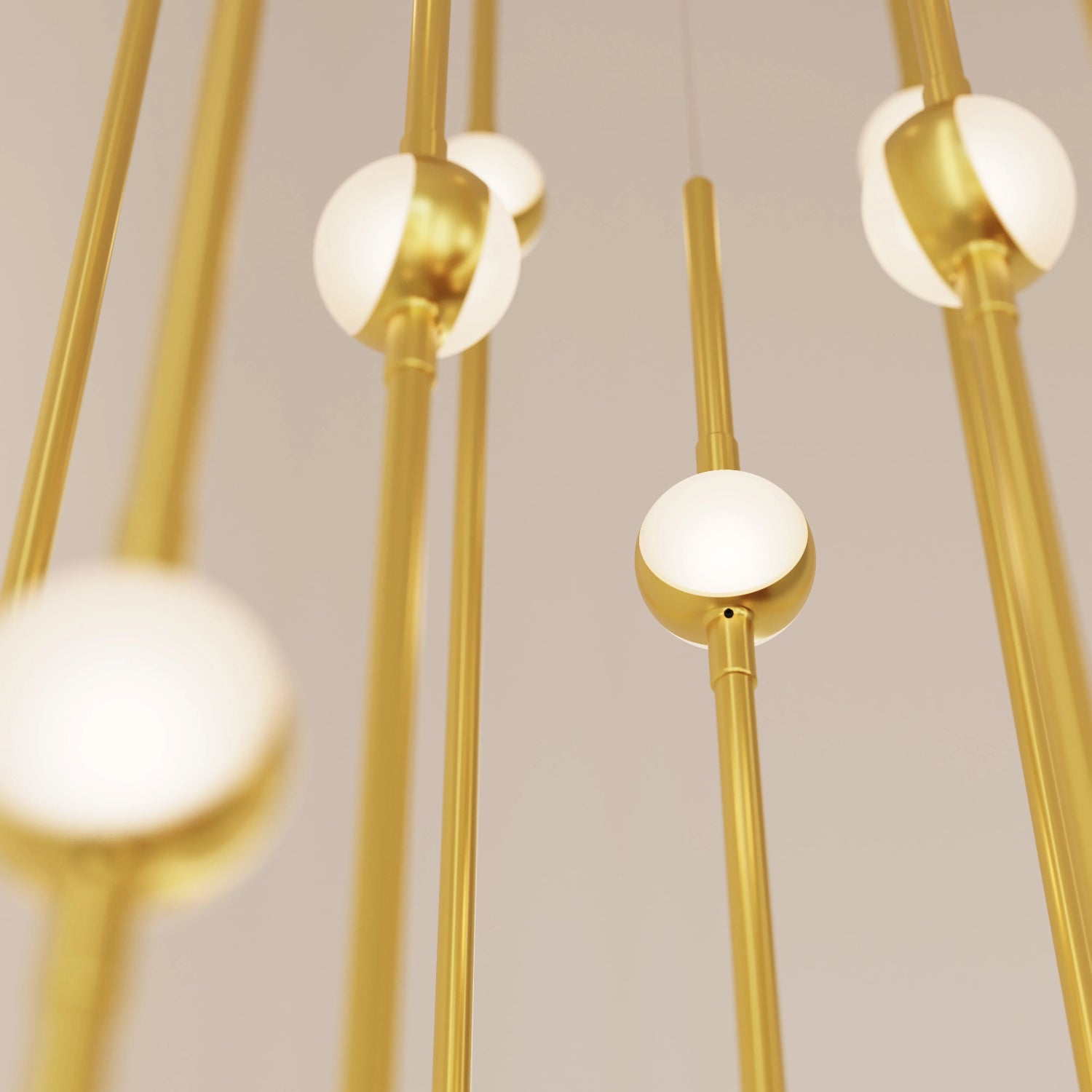 Sonneman Constellation Satin Brass 2012.38C Pendant