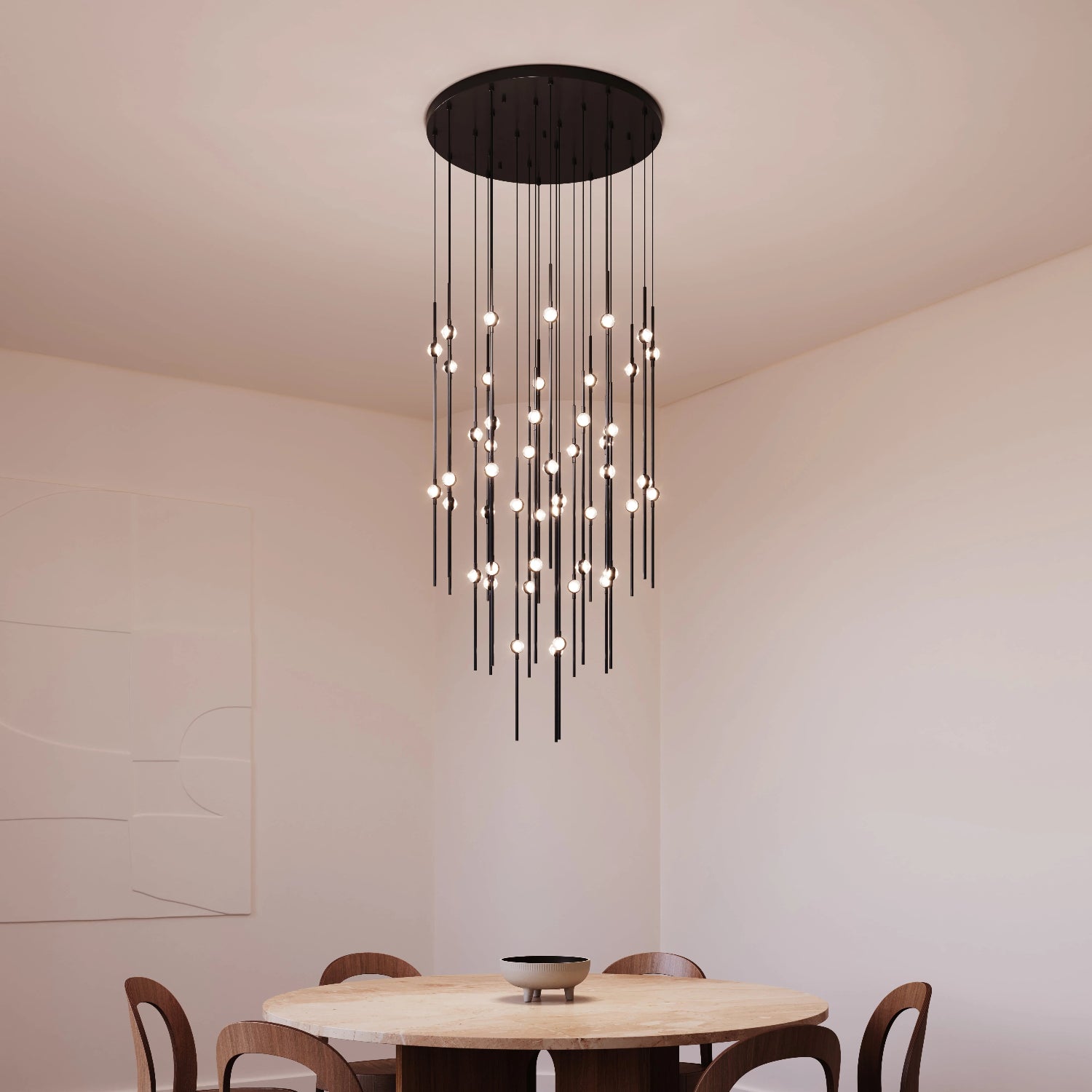 Sonneman Constellation Espresso Black 2014.33W Pendant