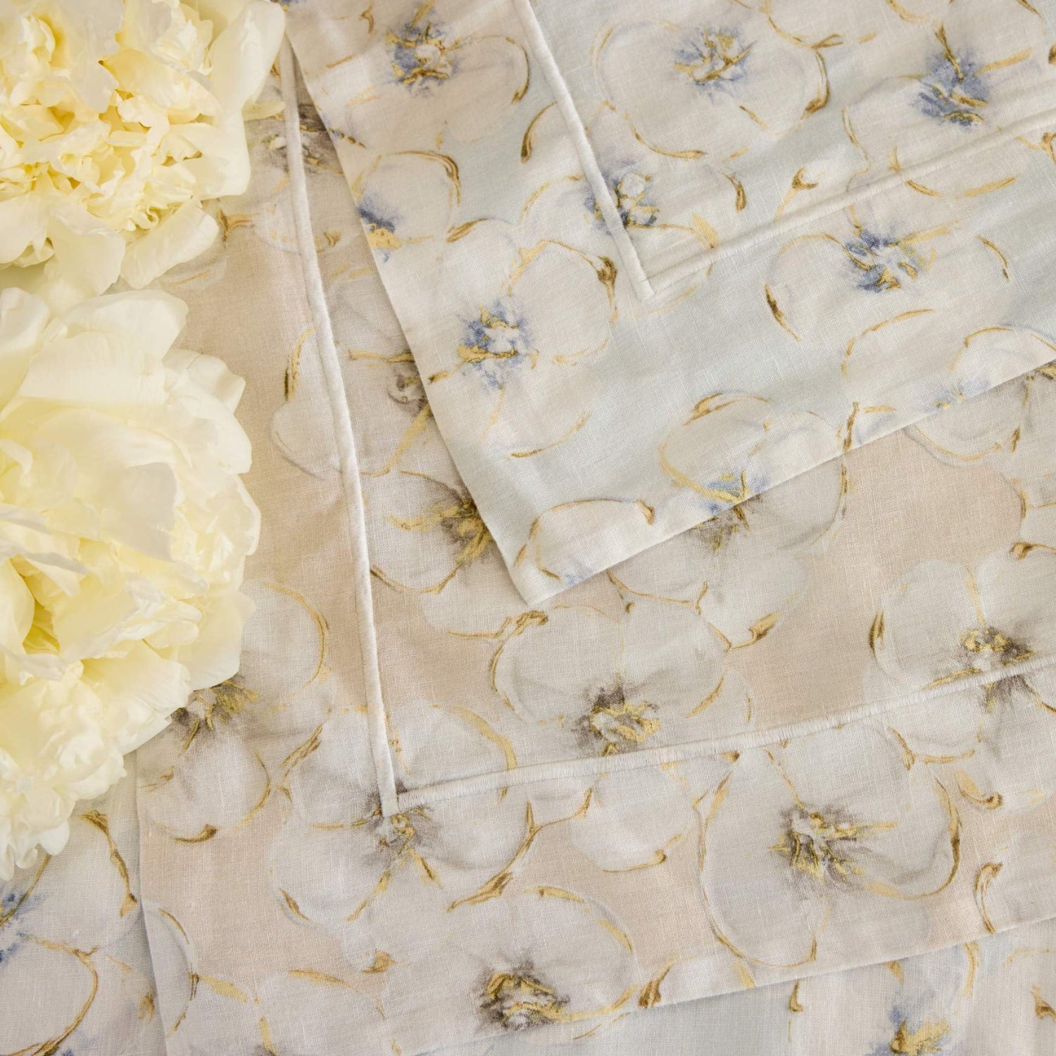 Peacock Alley Ella Linen Duvet Set
