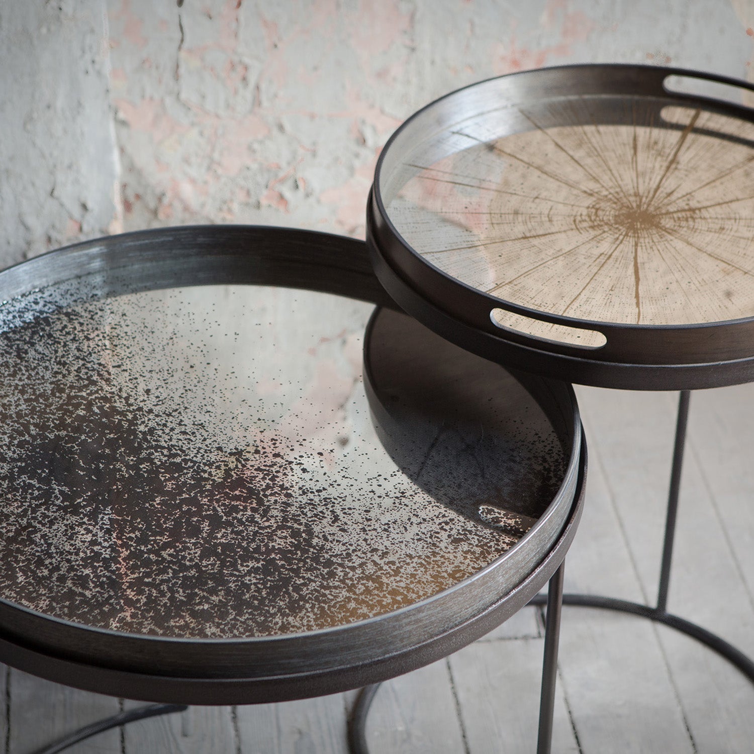 Ethnicraft Aged Mirror Tray