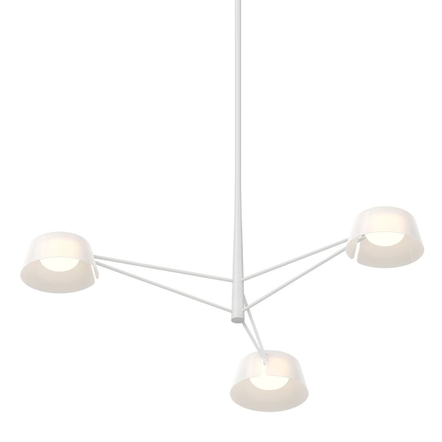 Sonneman Ray Warm Gray 2033.17W Chandelier