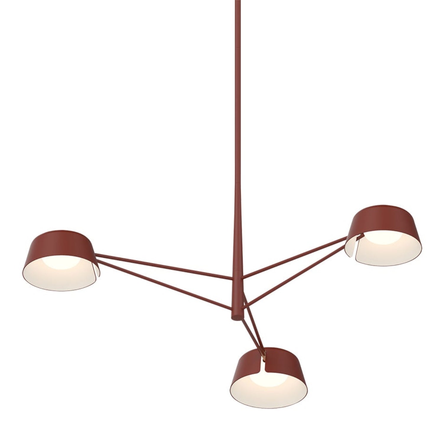 Sonneman Ray Oxide Red 2033.73 Chandelier