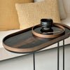 Ethnicraft Organic Oval Glass Tray