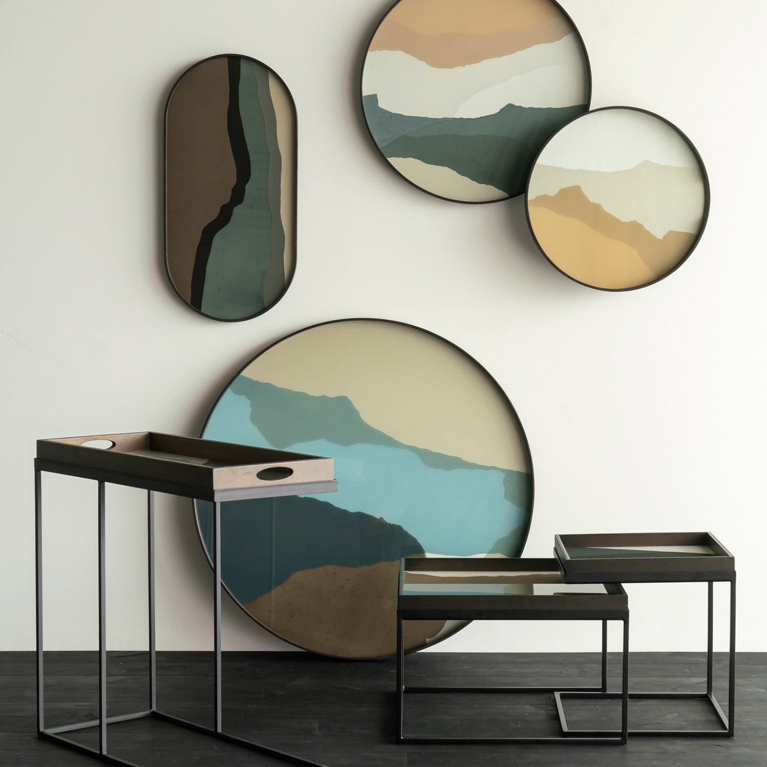 Ethnicraft Wabi Sabi Glass Tray