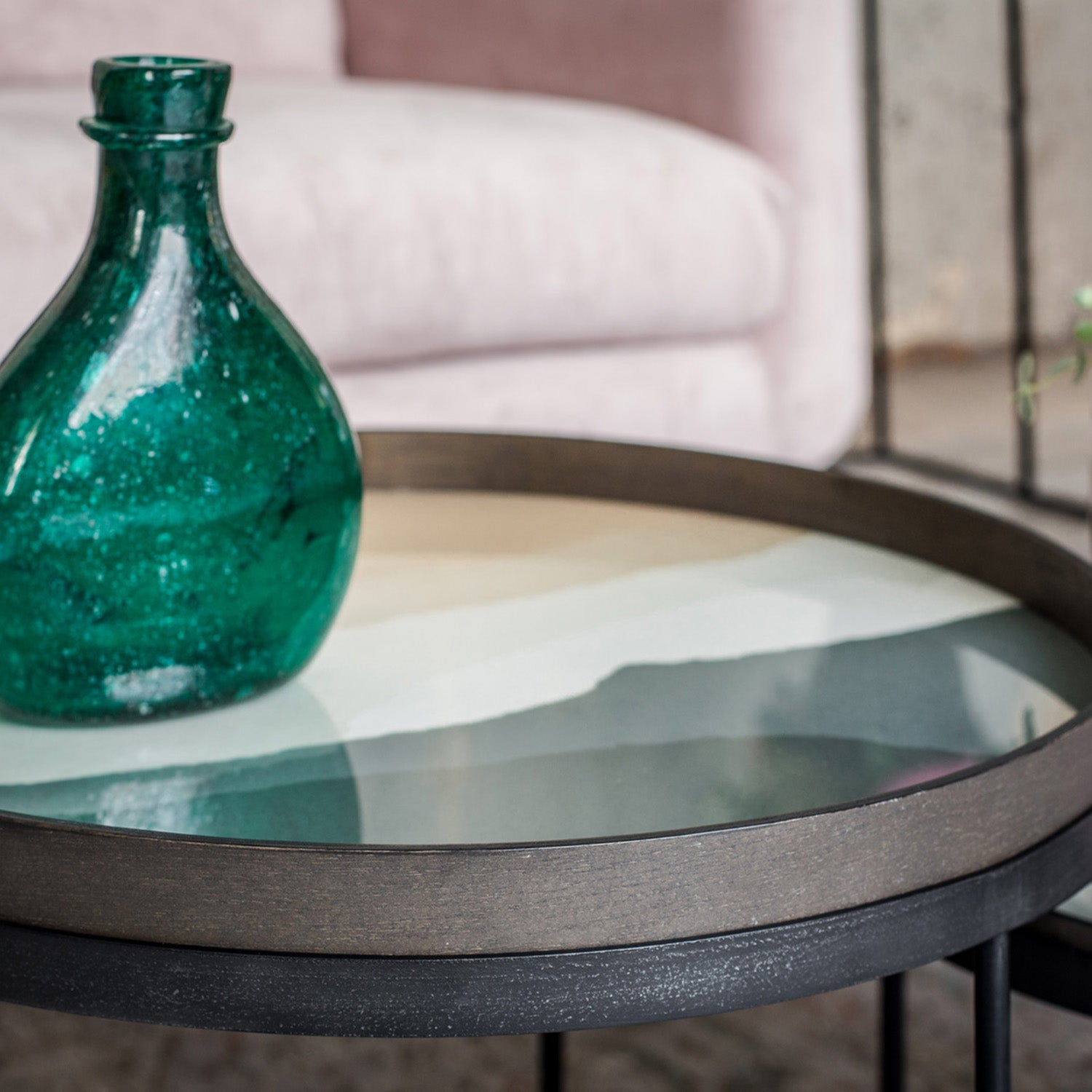 Ethnicraft Wabi Sabi Glass Tray