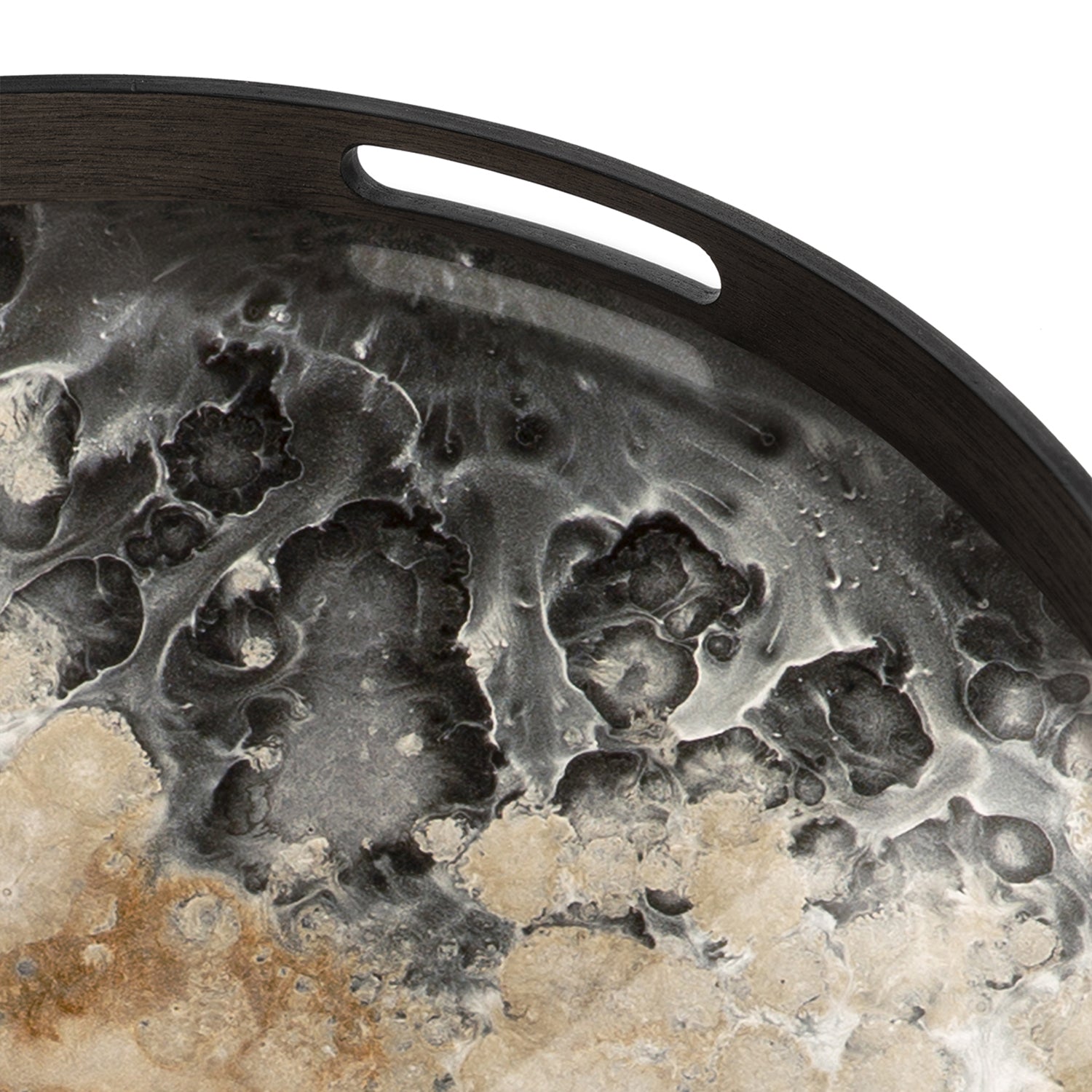 Ethnicraft Organic Glass Round Tray