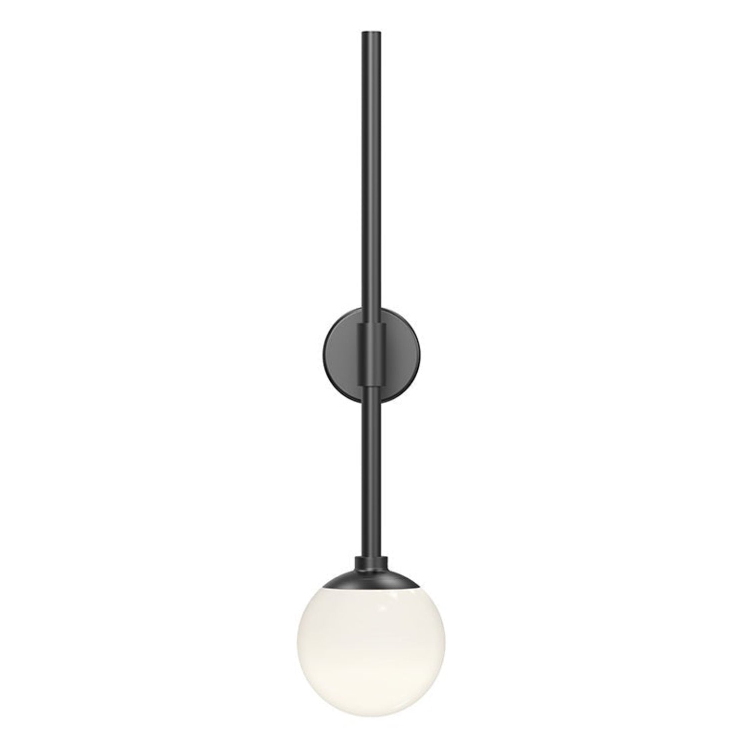 Sonneman Sabon Satin Black 2060.25 Wall Sconce