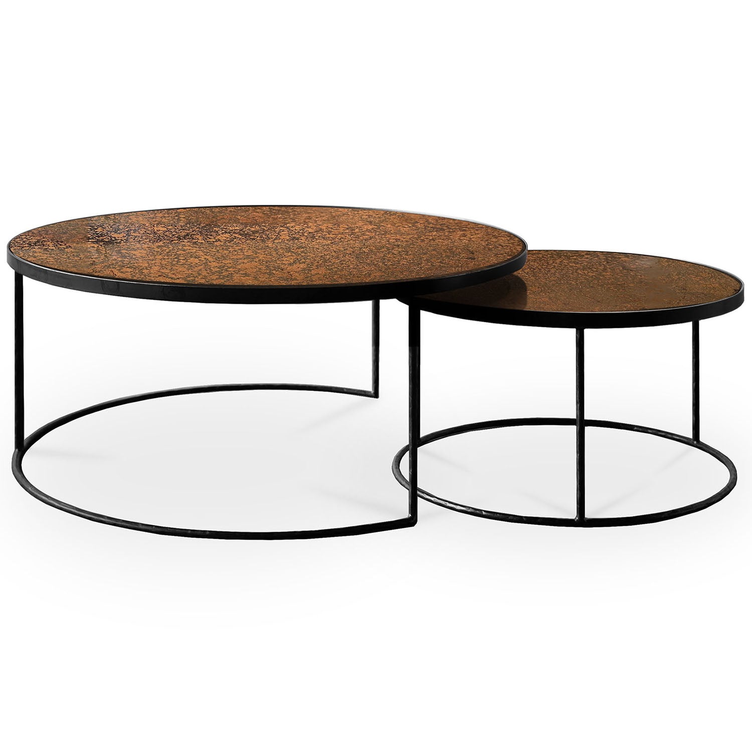 Ethnicraft Nesting Coffee Table Set of 2