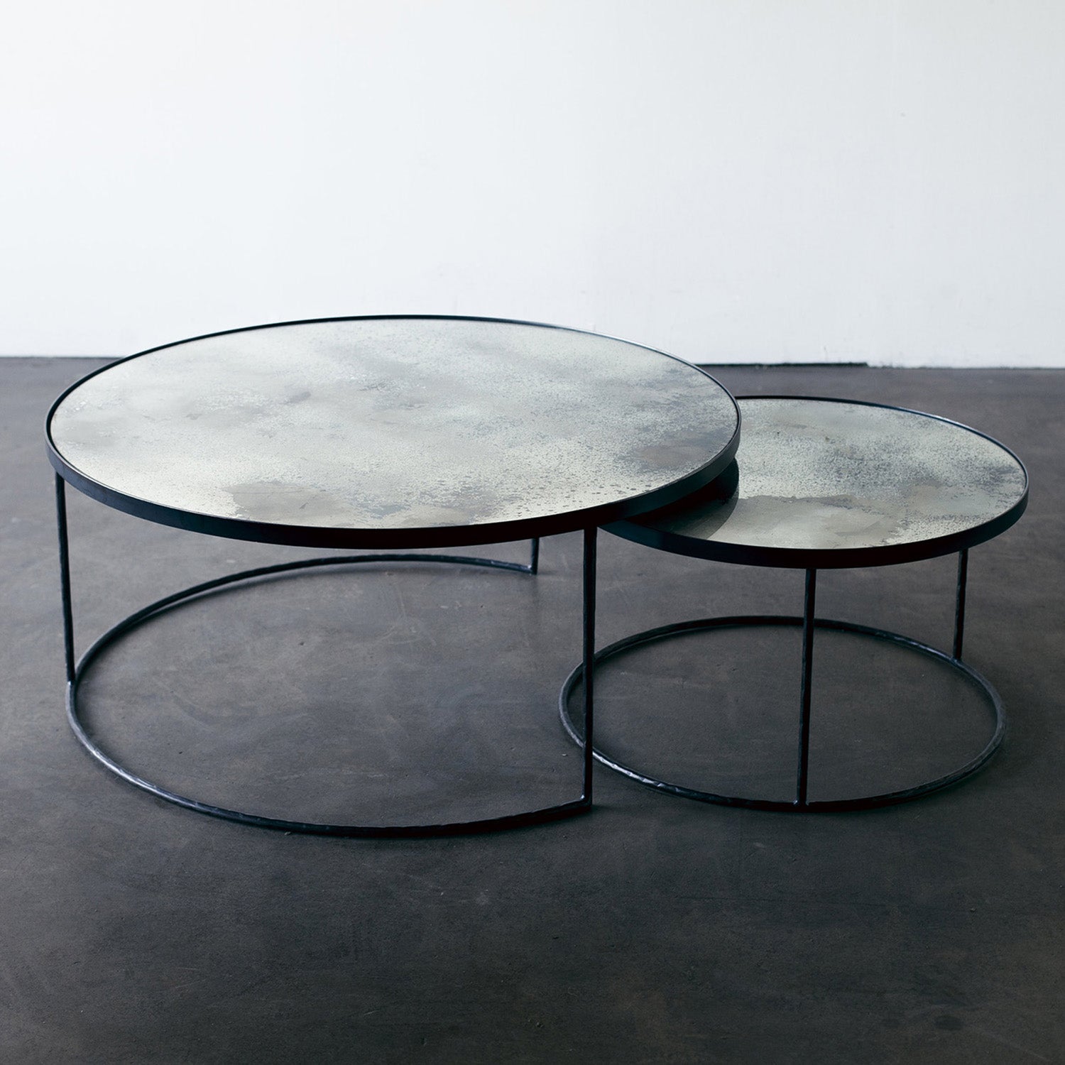 Ethnicraft Nesting Coffee Table Set of 2