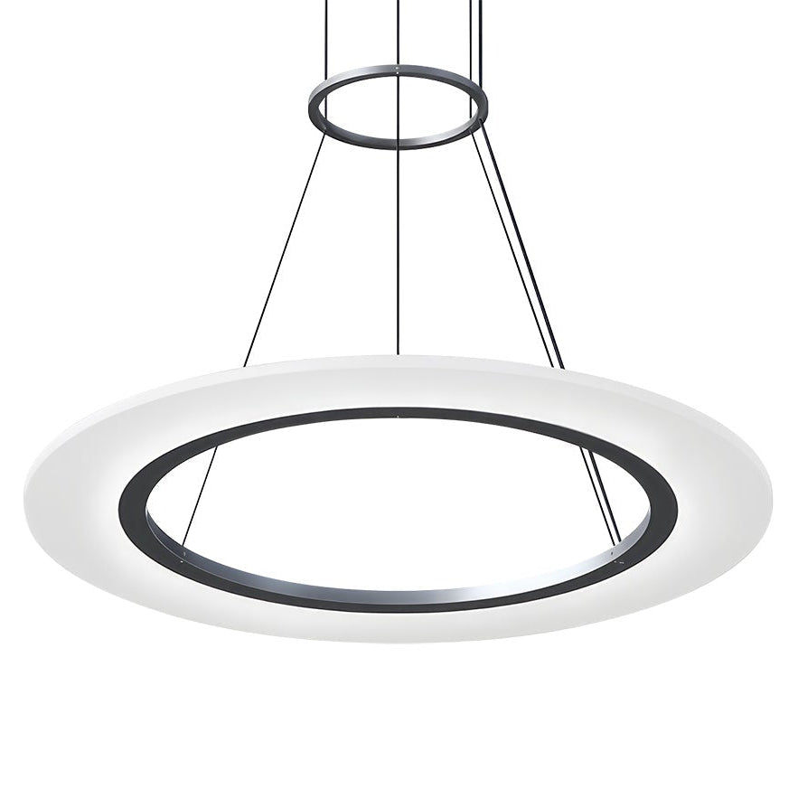 Sonneman Arctic Rings Bright Satin Aluminum 2071.16 Pendant