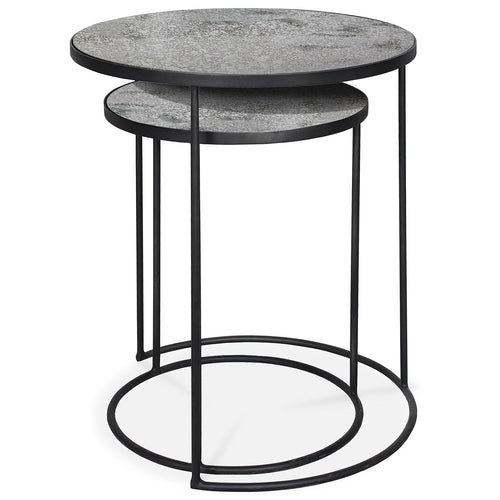 Ethnicraft Nesting Side Table Set of 2