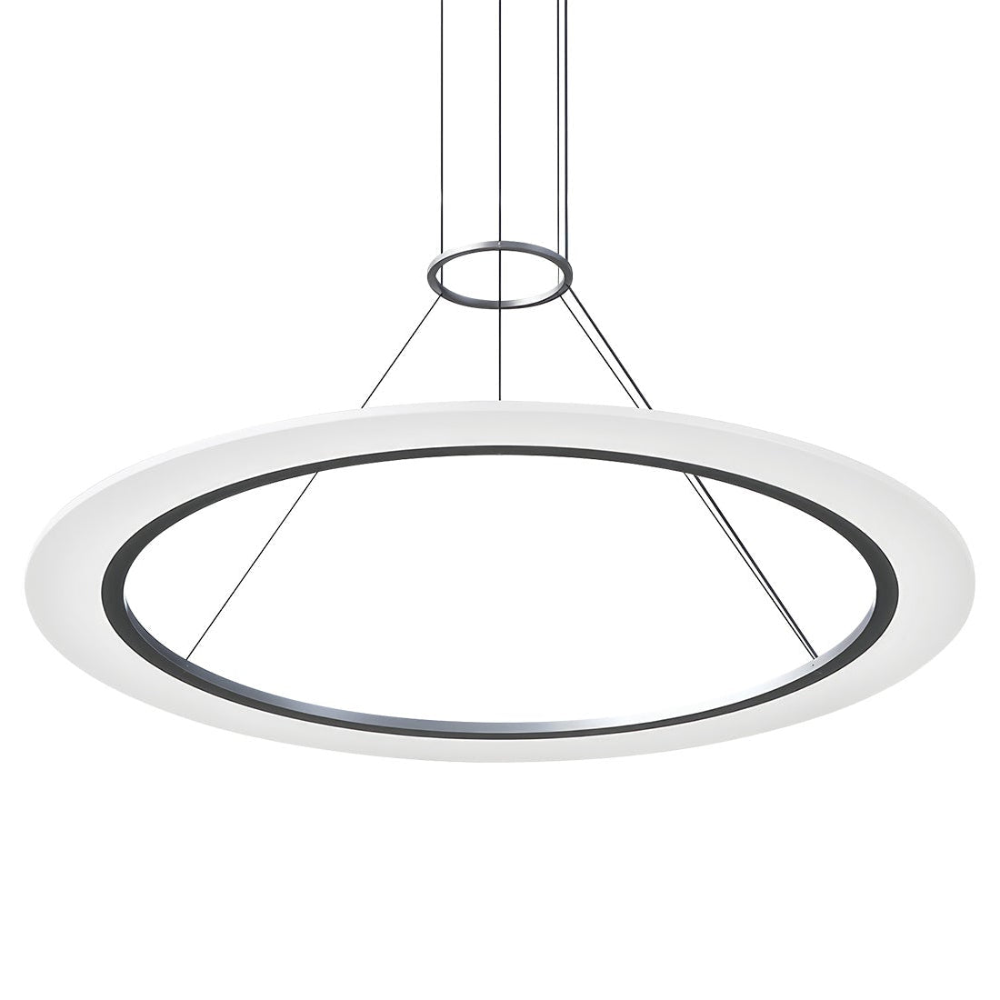 Sonneman Arctic Rings Bright Satin Aluminum 2073.16 Pendant