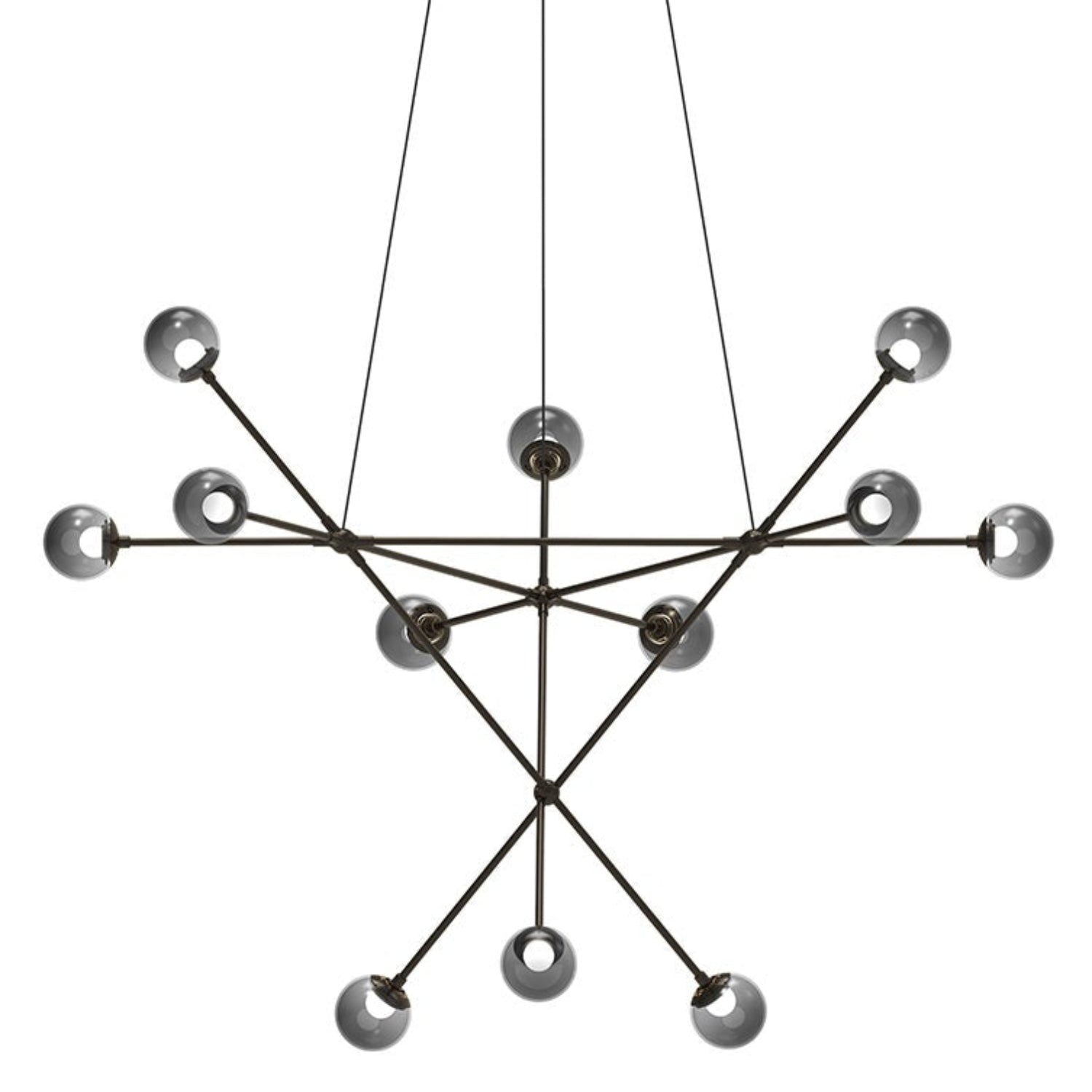 Sonneman Proton Polished Black Nickel 2082.37K Pendant