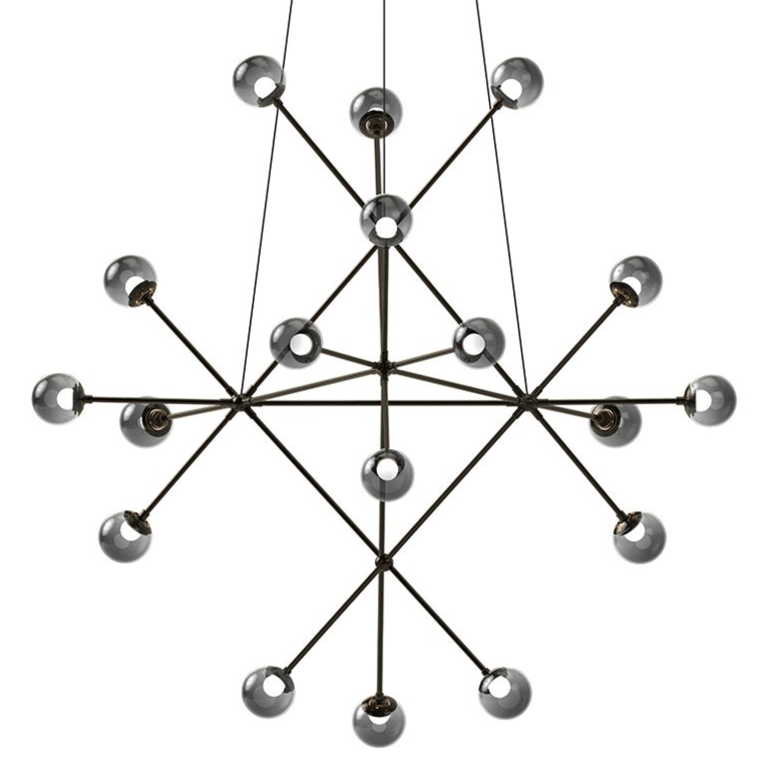 Sonneman Proton Polished Black Nickel 2084.37K Pendant