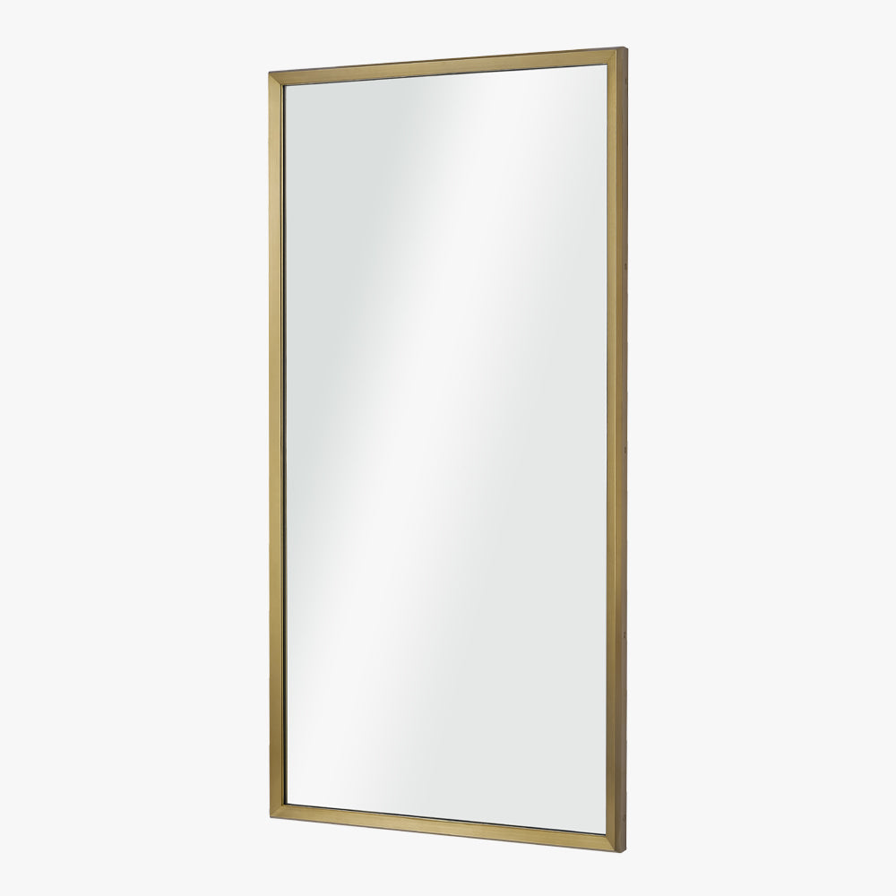 Mirror Home Lacquered Brass Wall Mirror