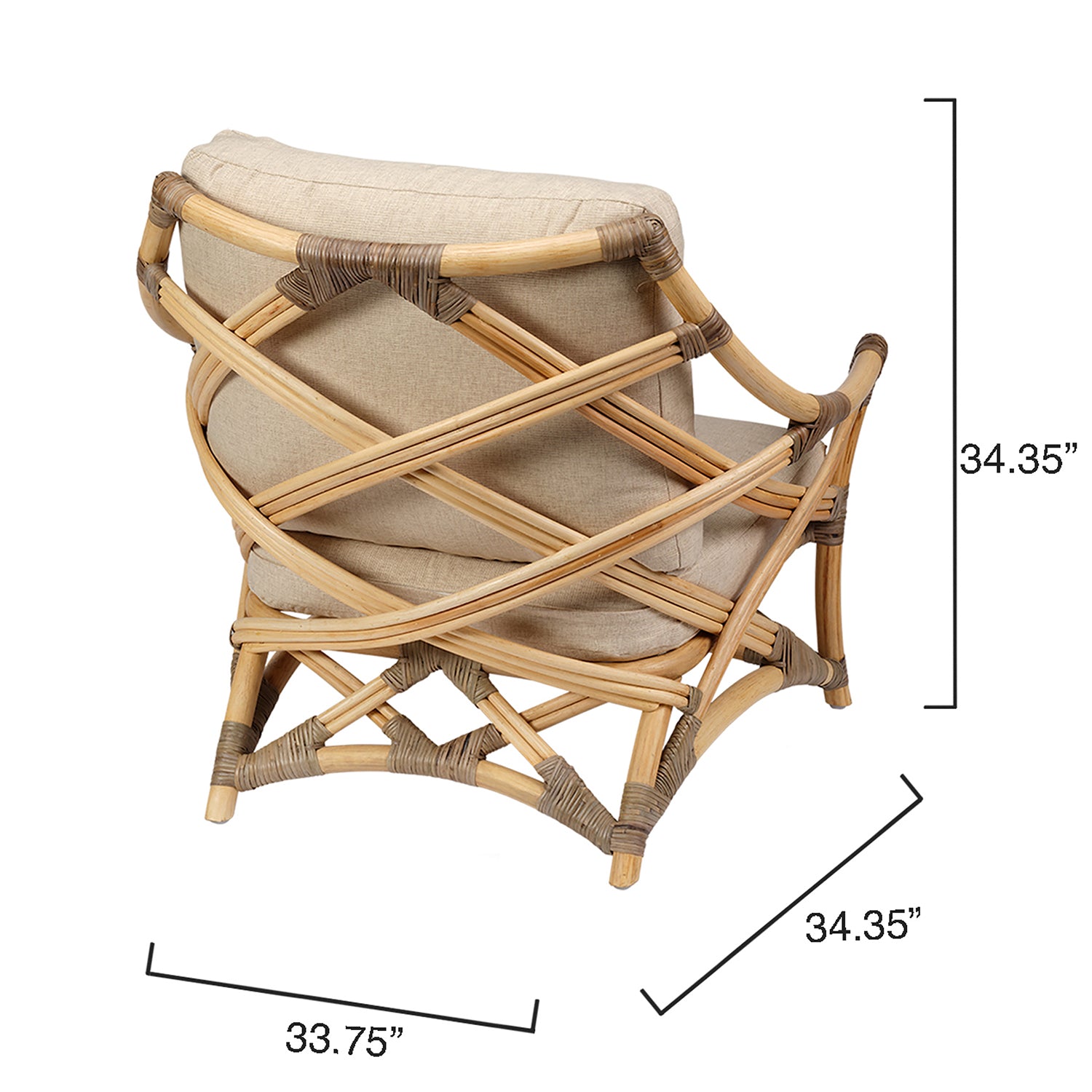 Jamie Young Dune Lounge Chair