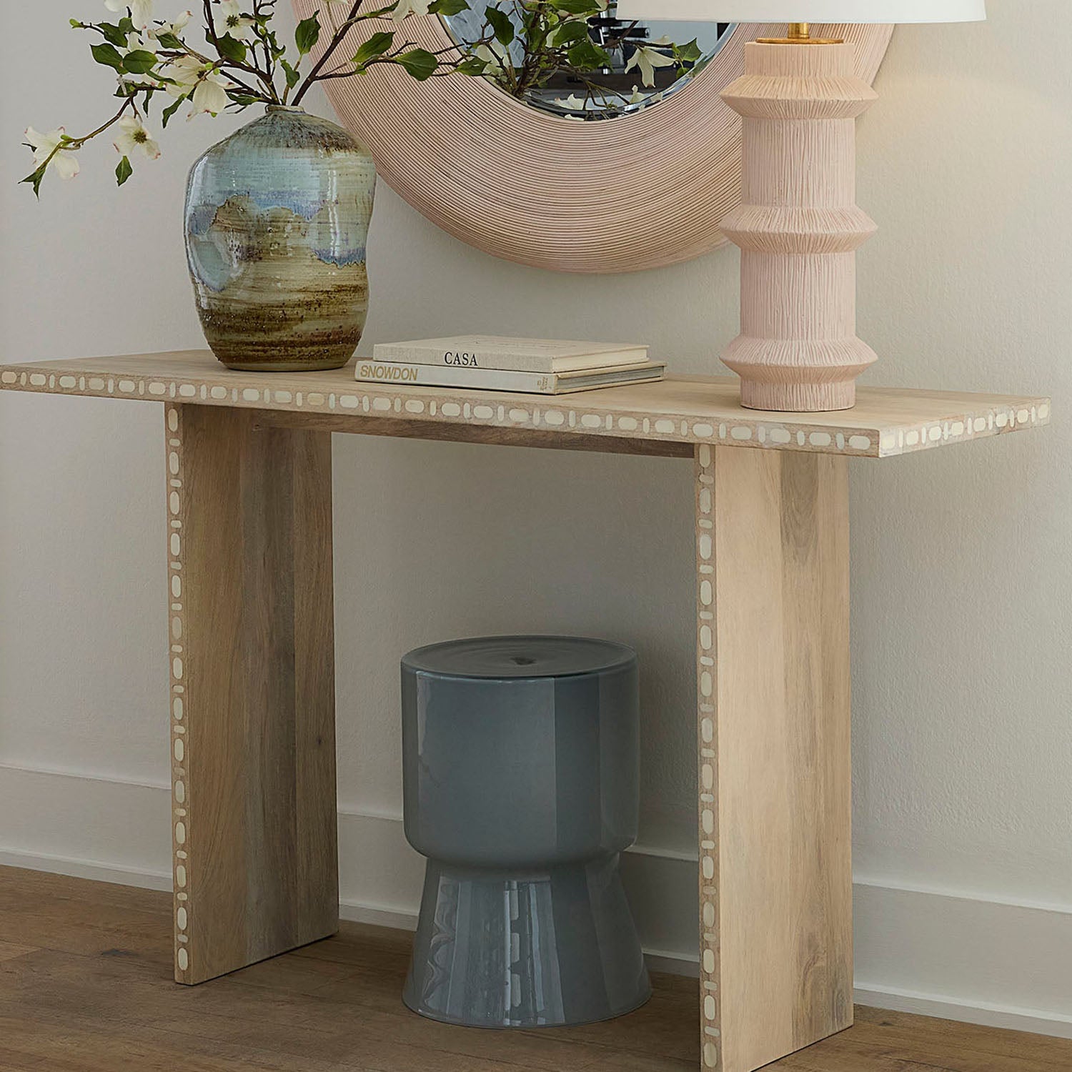 Jamie Young Huntington Garden Stool