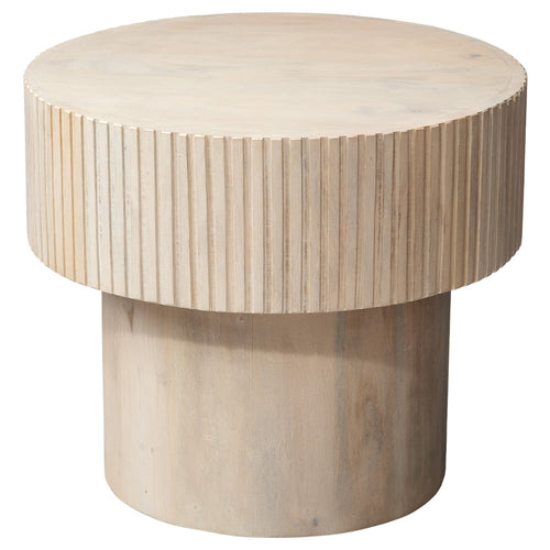Jamie Young Notch Round Side Table