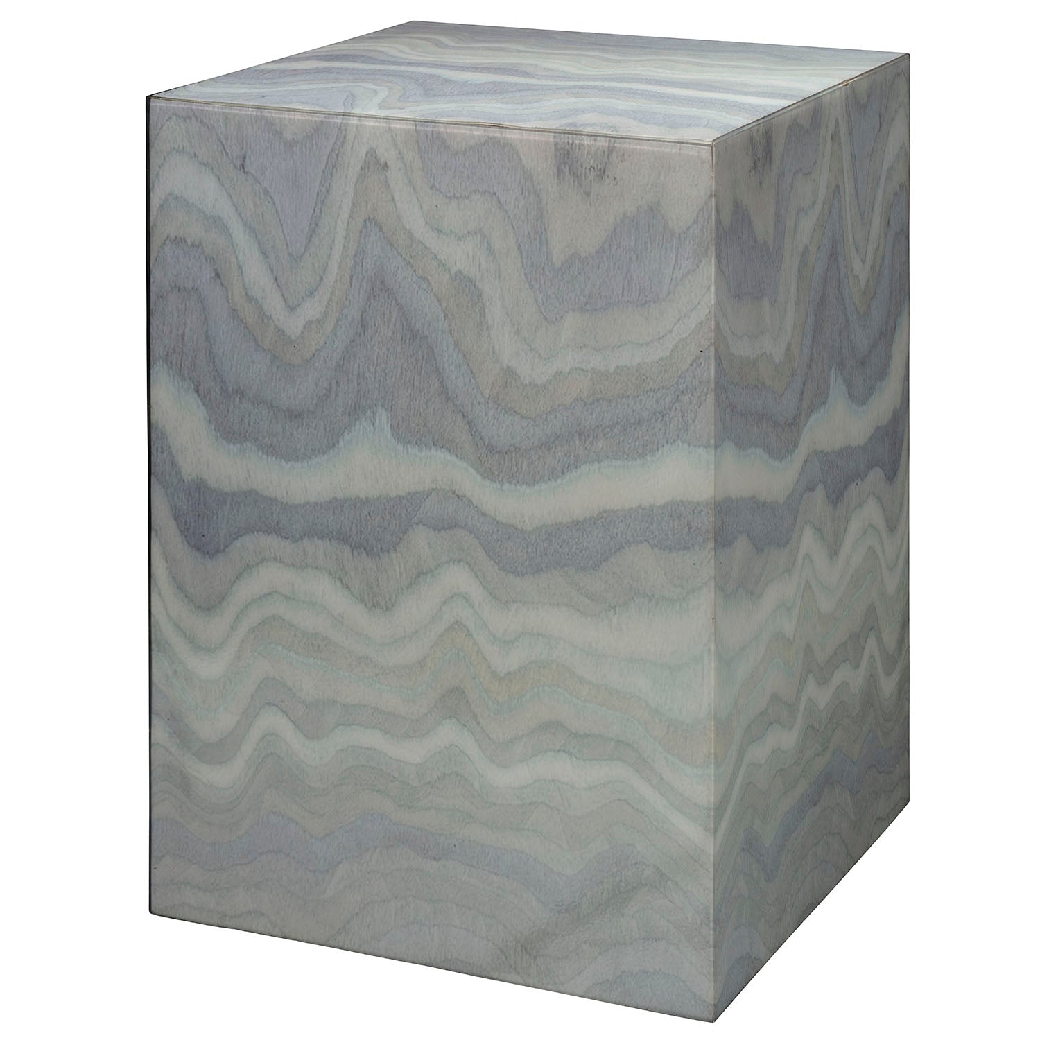 Jamie Young Peak Pale Blue Side Table