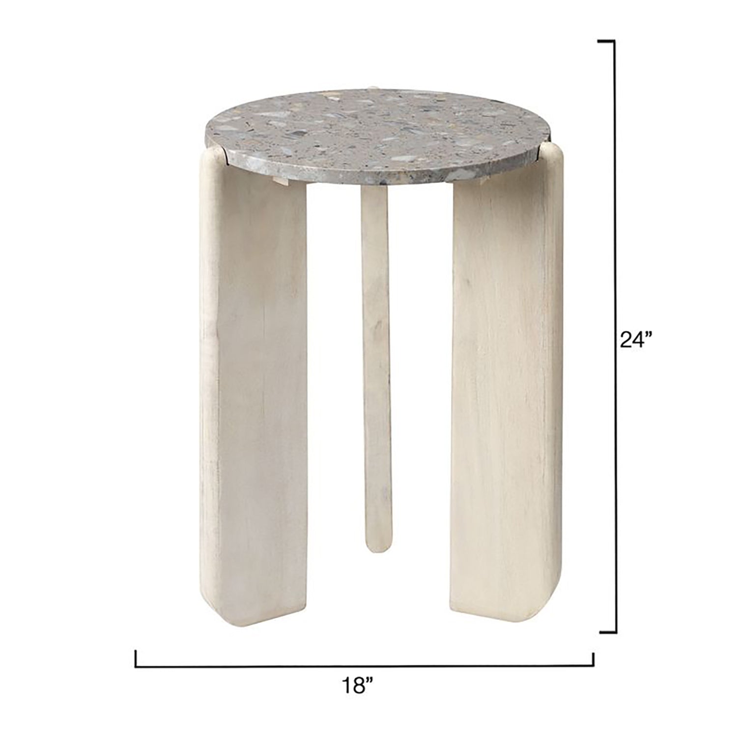 Jamie Young Quarry Side Table