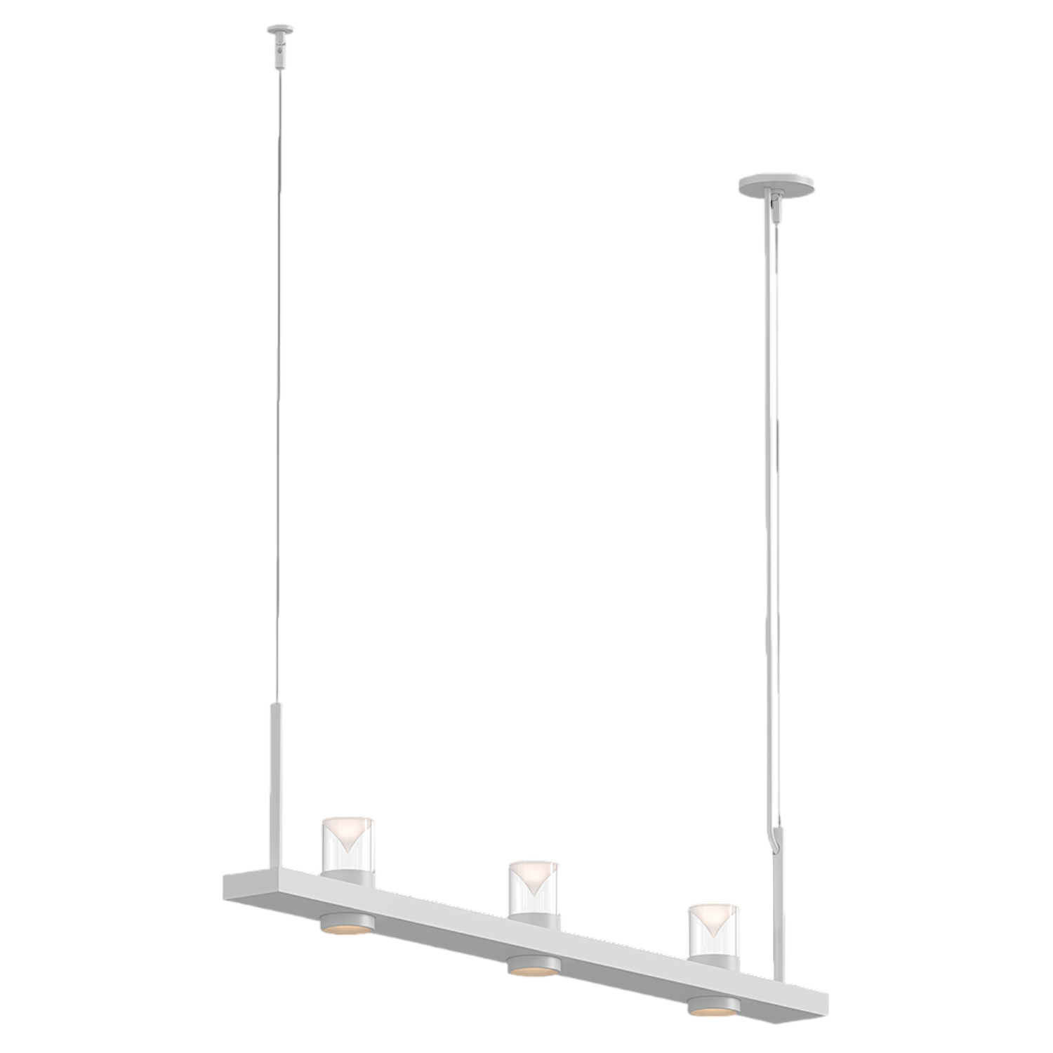 Sonneman Intervals Satin White 20QWL04B Pendant