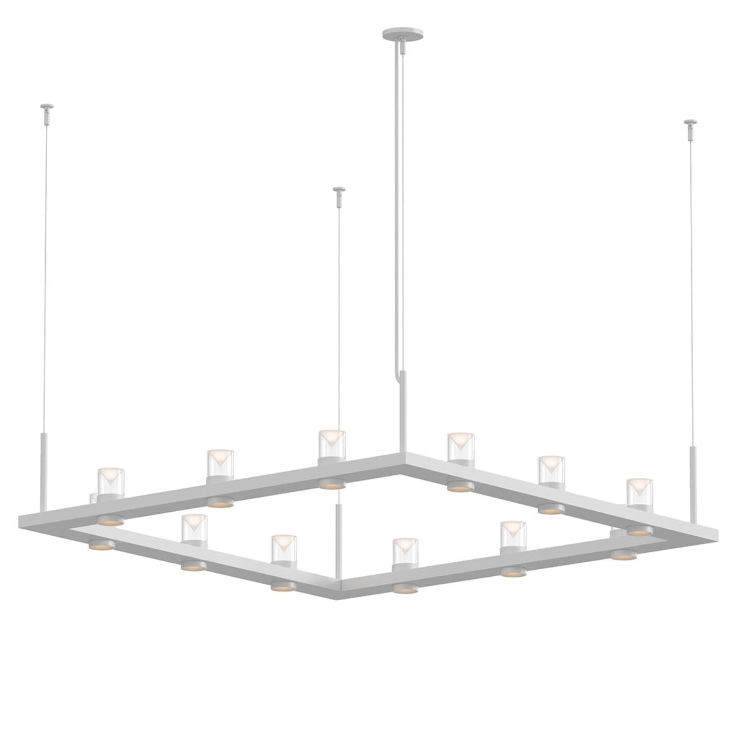 Sonneman Intervals Satin White 20QWS04B Pendant